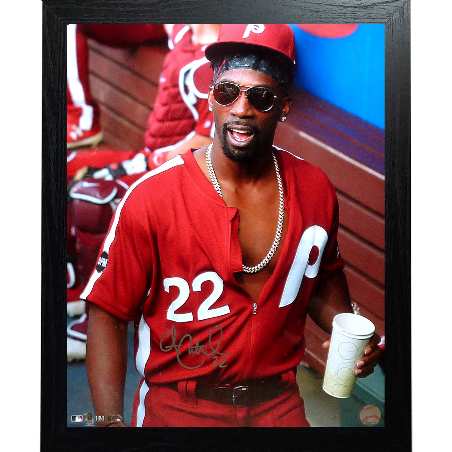 Andrew McCutcheon Autographed Philadelphia Phillies Framed 16x20 Photo - JSA