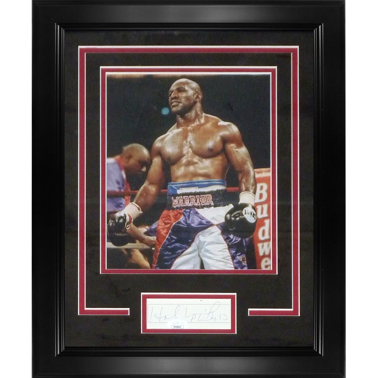 Evander Holyfield Autographed Boxing Signature Series Frame - JSA
