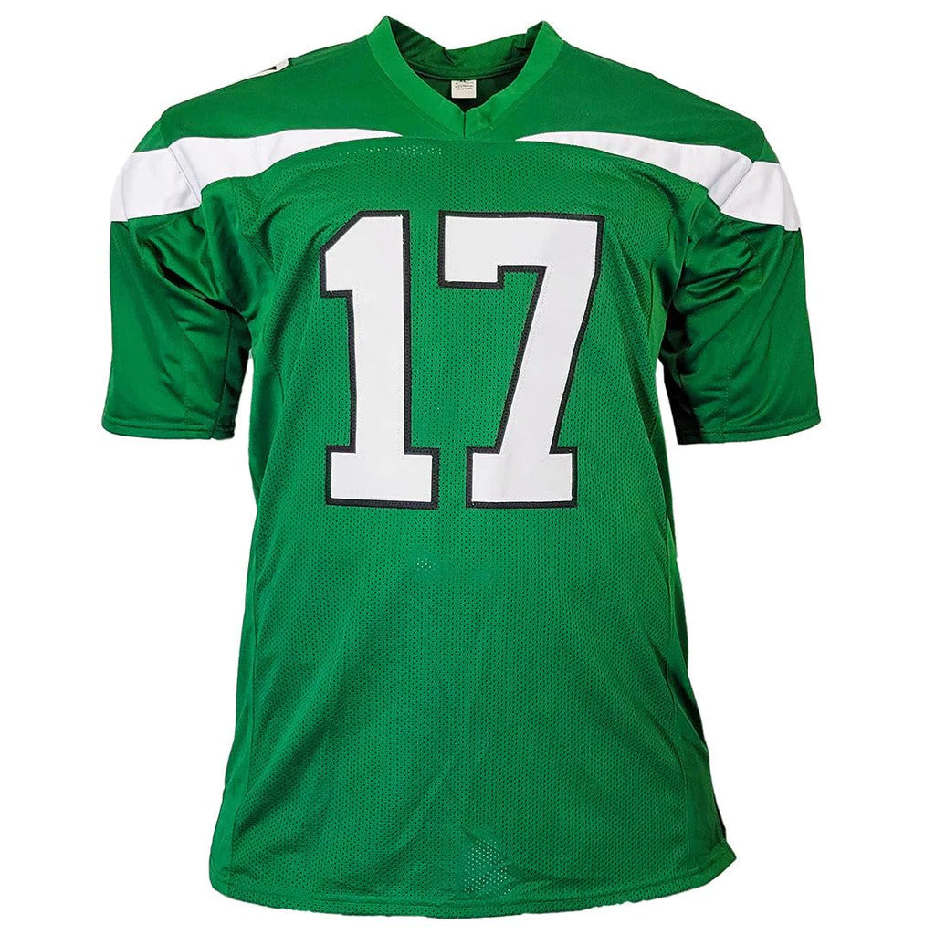 Garrett Wilson Autographed New York (Green #17) Custom Jersey - JSA