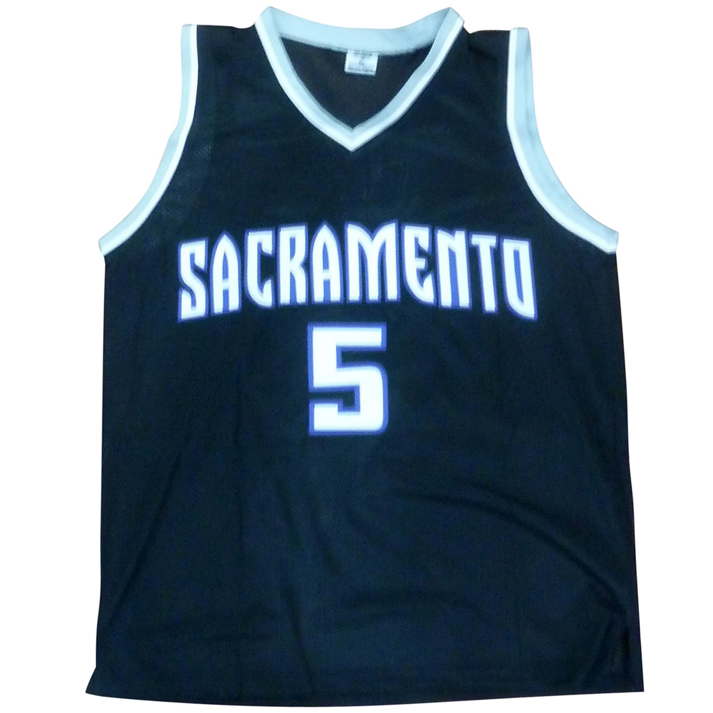 De'Aaron Fox Autographed Sacramento (Black #5) Custom Jersey - Beckett
