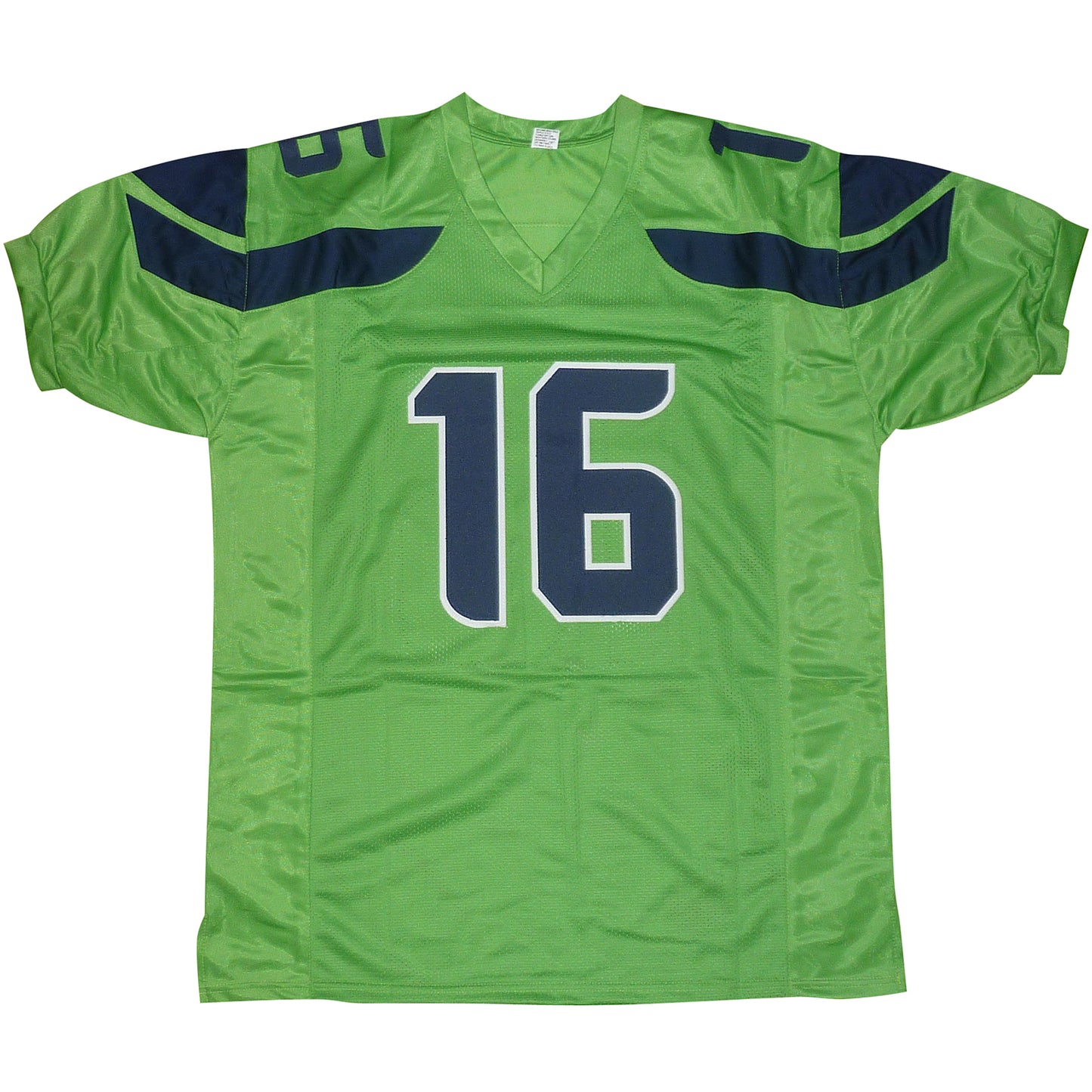 Tyler Lockett Autographed Seattle (Green #16) Custom Jersey - MCS
