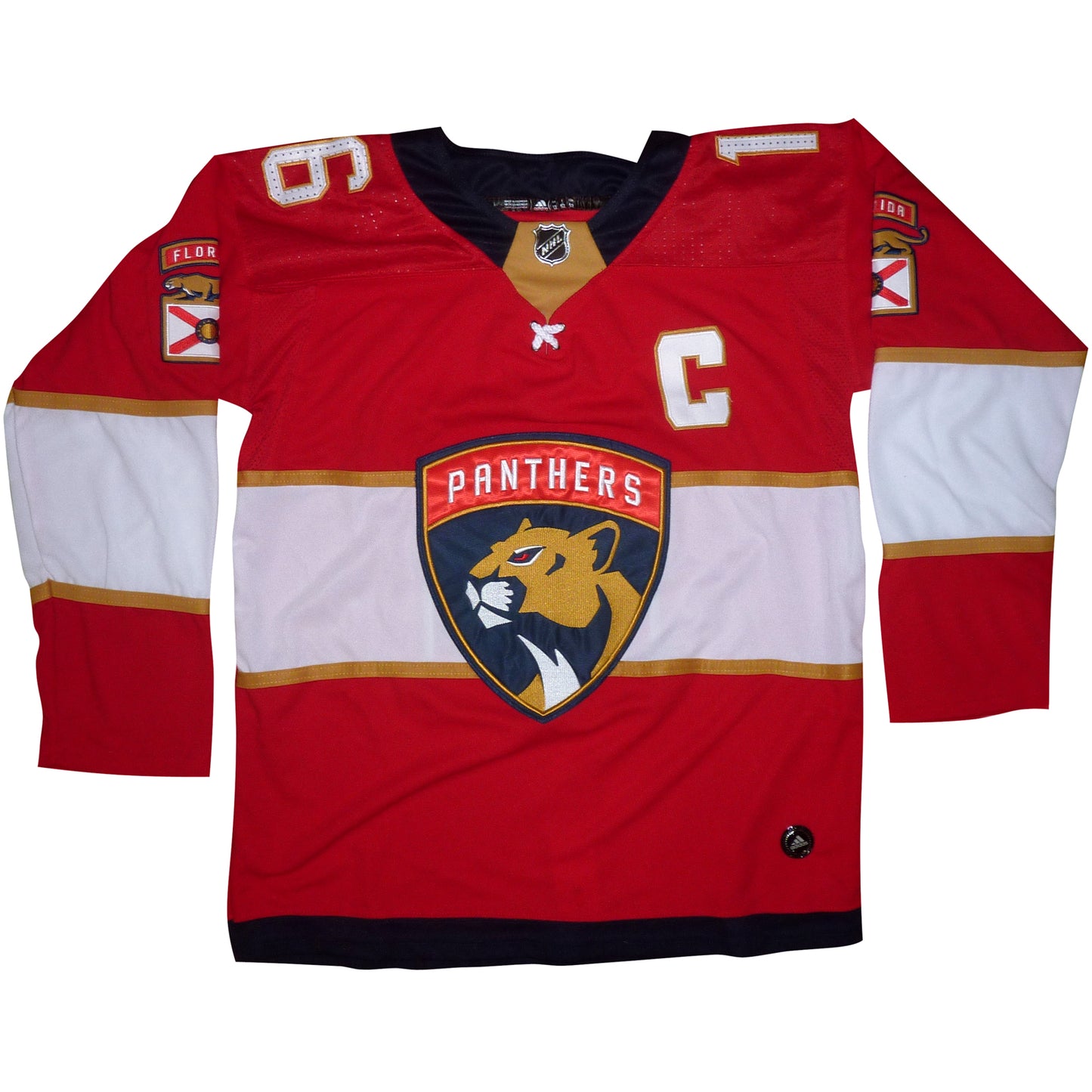 Aleksander Barkov Autographed Florida Panthers (Red #16) Adidas Hockey Jersey JSA