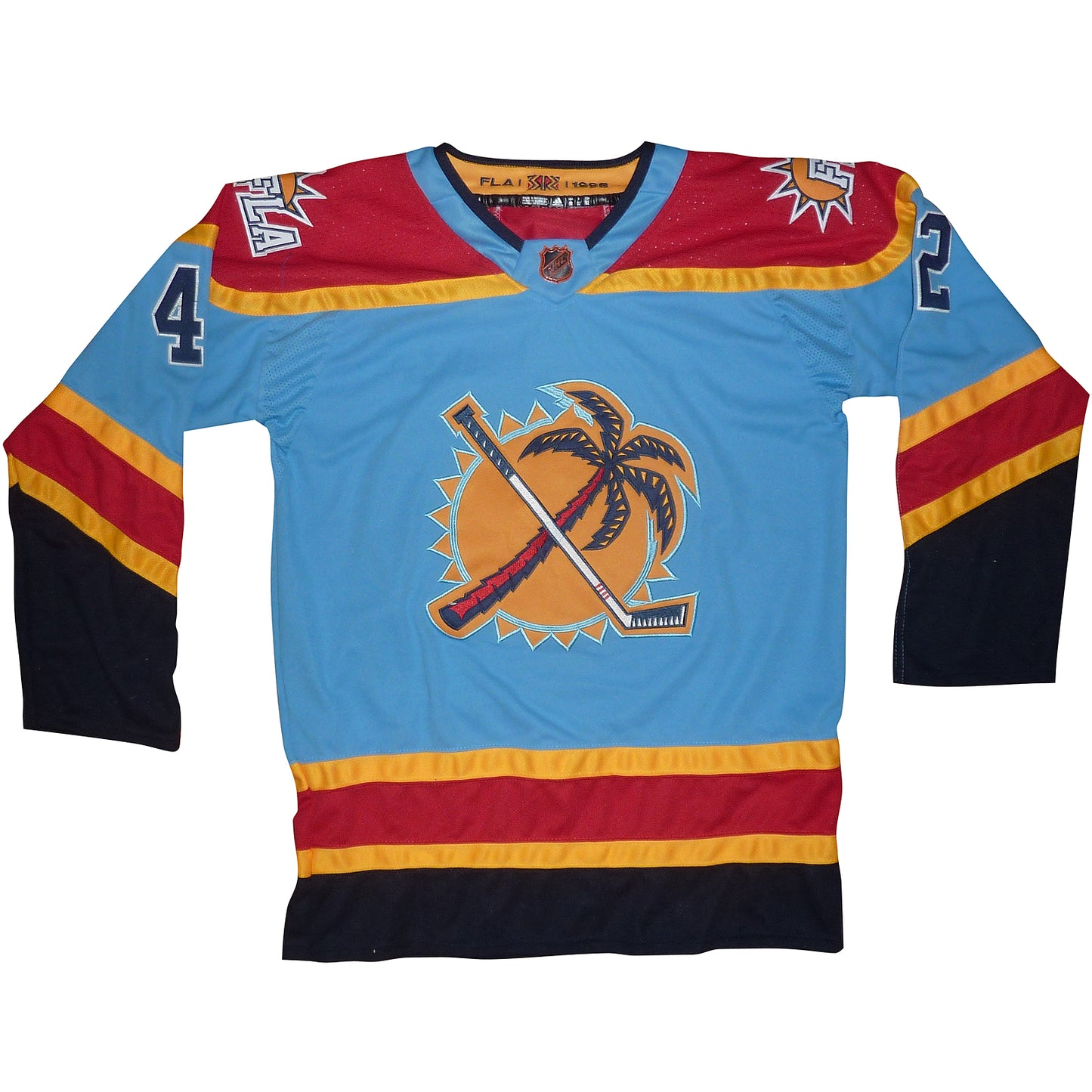 Gustav Forsling Autographed Florida Panthers (Reverse Retro #42) Adidas Hockey Jersey JSA