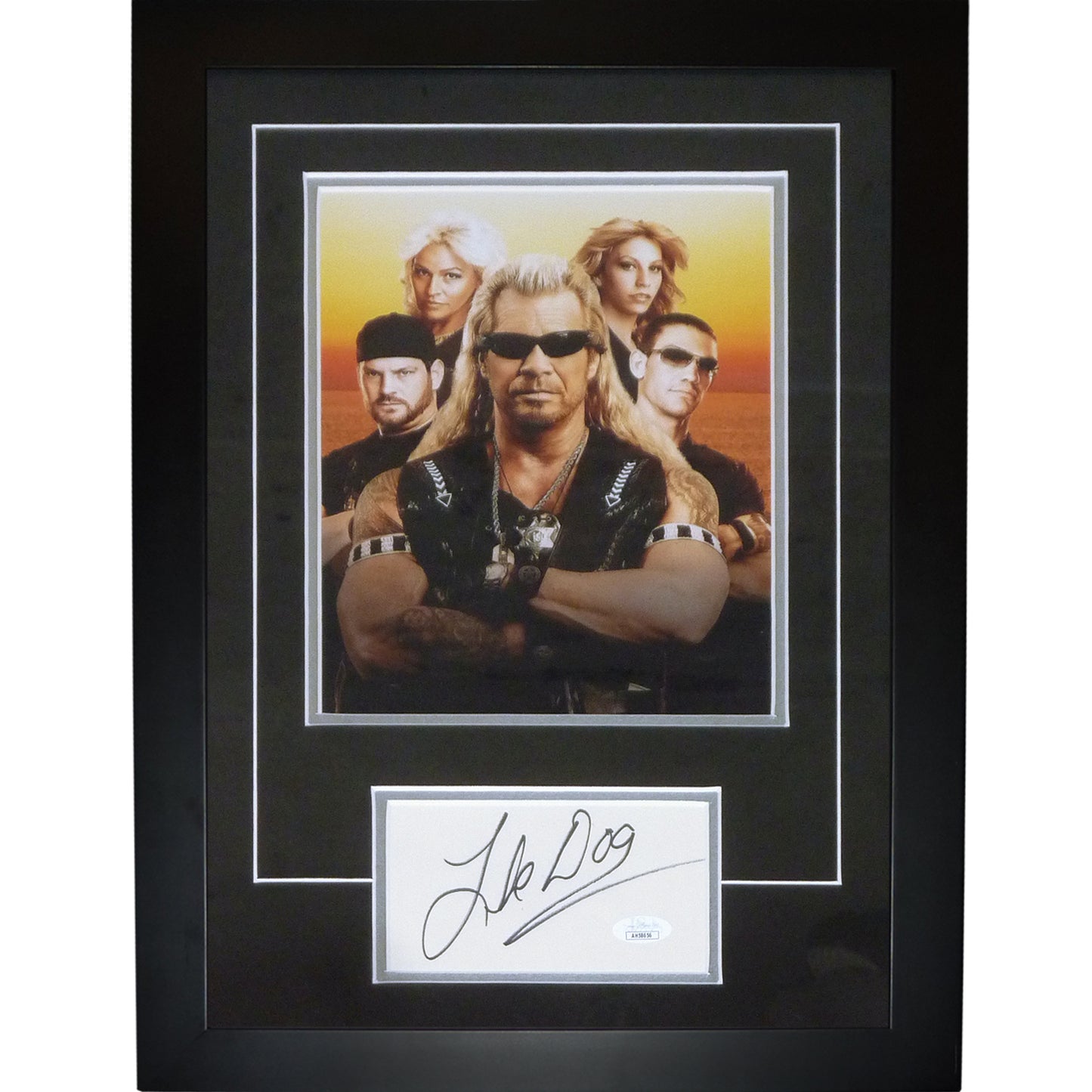 Dog The Bounty Hunter Autographed TV Signature Series Frame JSA