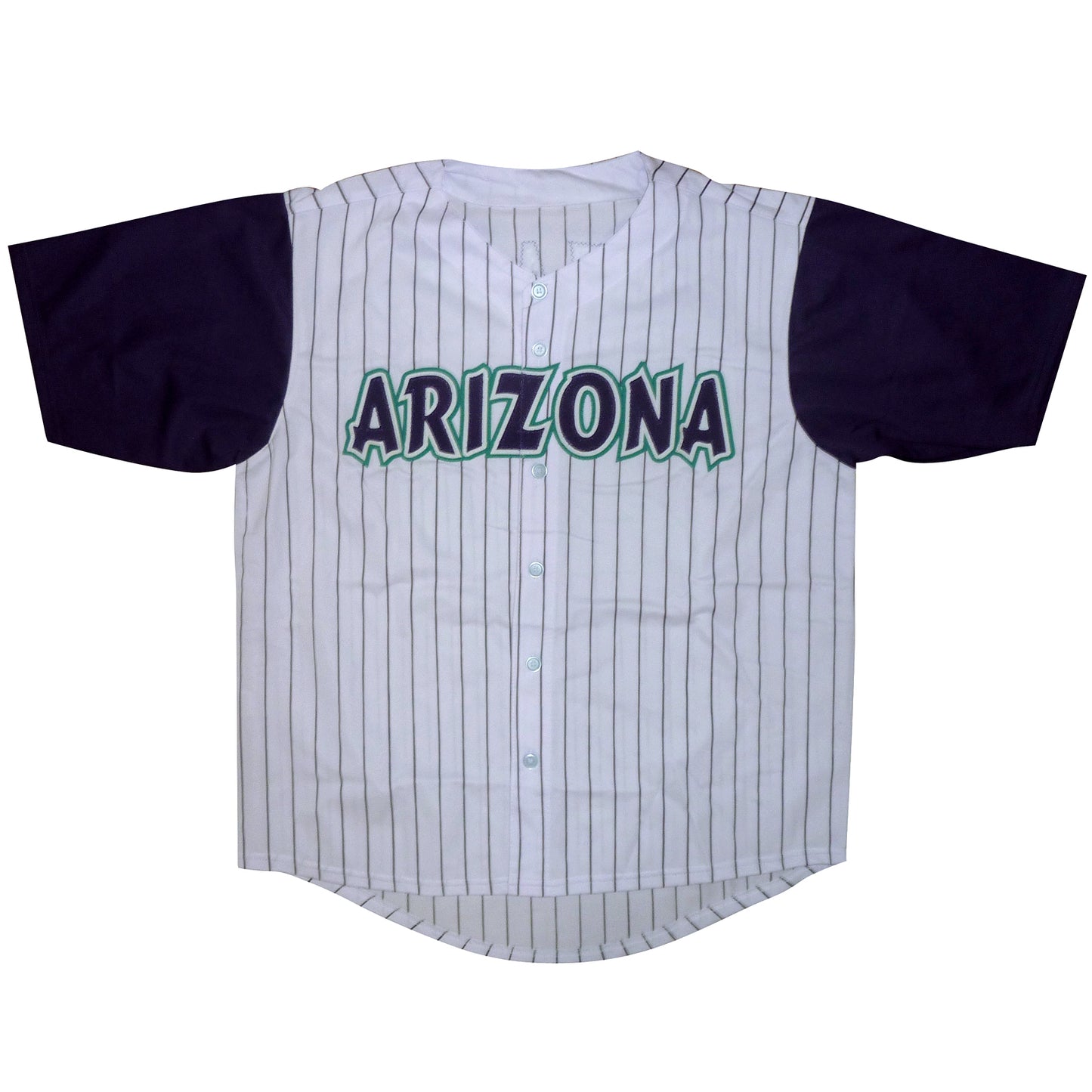 Luis Gonzalez Autographed Arizona (Pinstripe #20) Custom Jersey with "2001 WS G7 GW Hit" - BAS