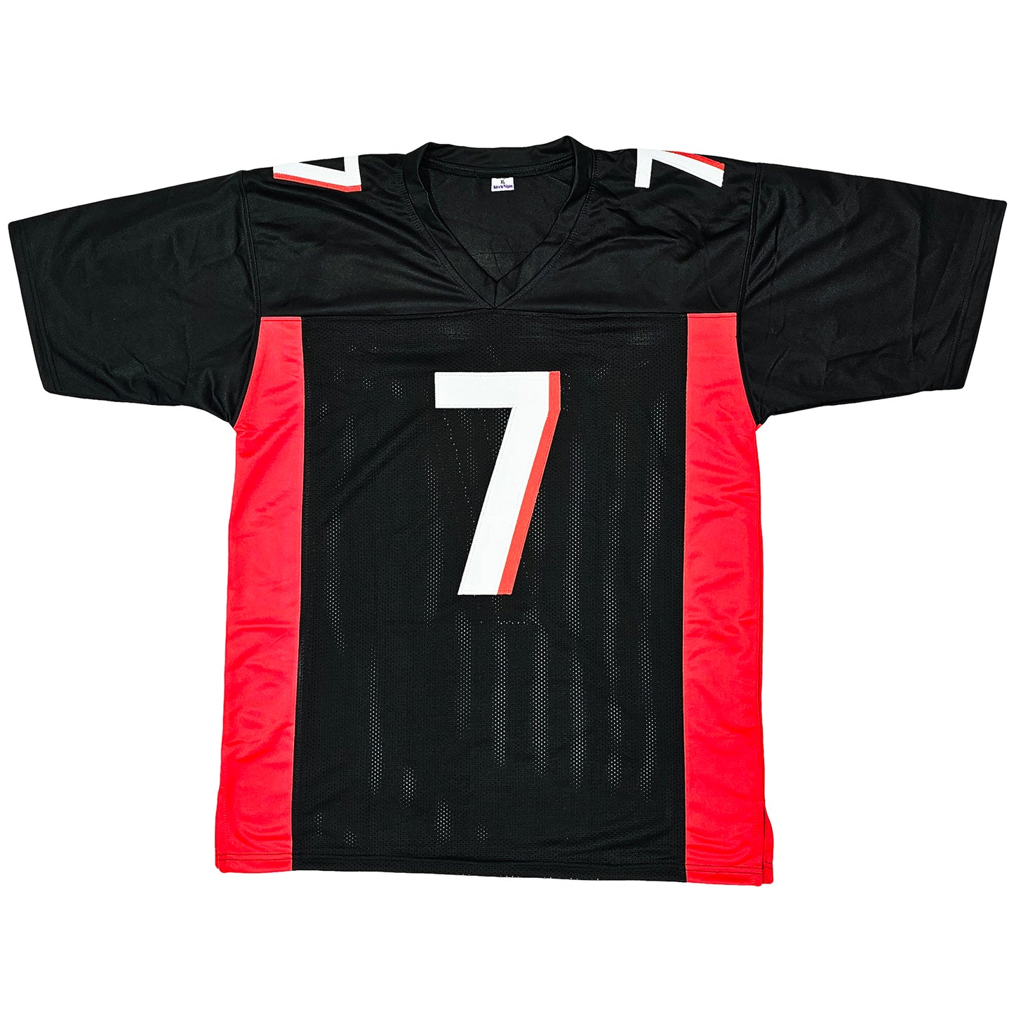 Bijan Robinson Autographed Atlanta (Black #7) Custom Jersey - BAS Witness
