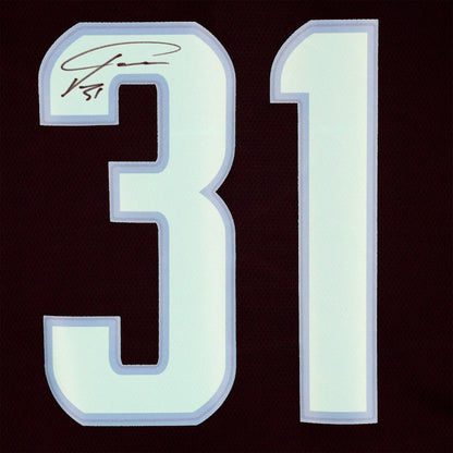 Philipp Grubauer Autographed Seattle Kraken (Navy Blue #31) Fanatics Hockey Jersey - Fanatics