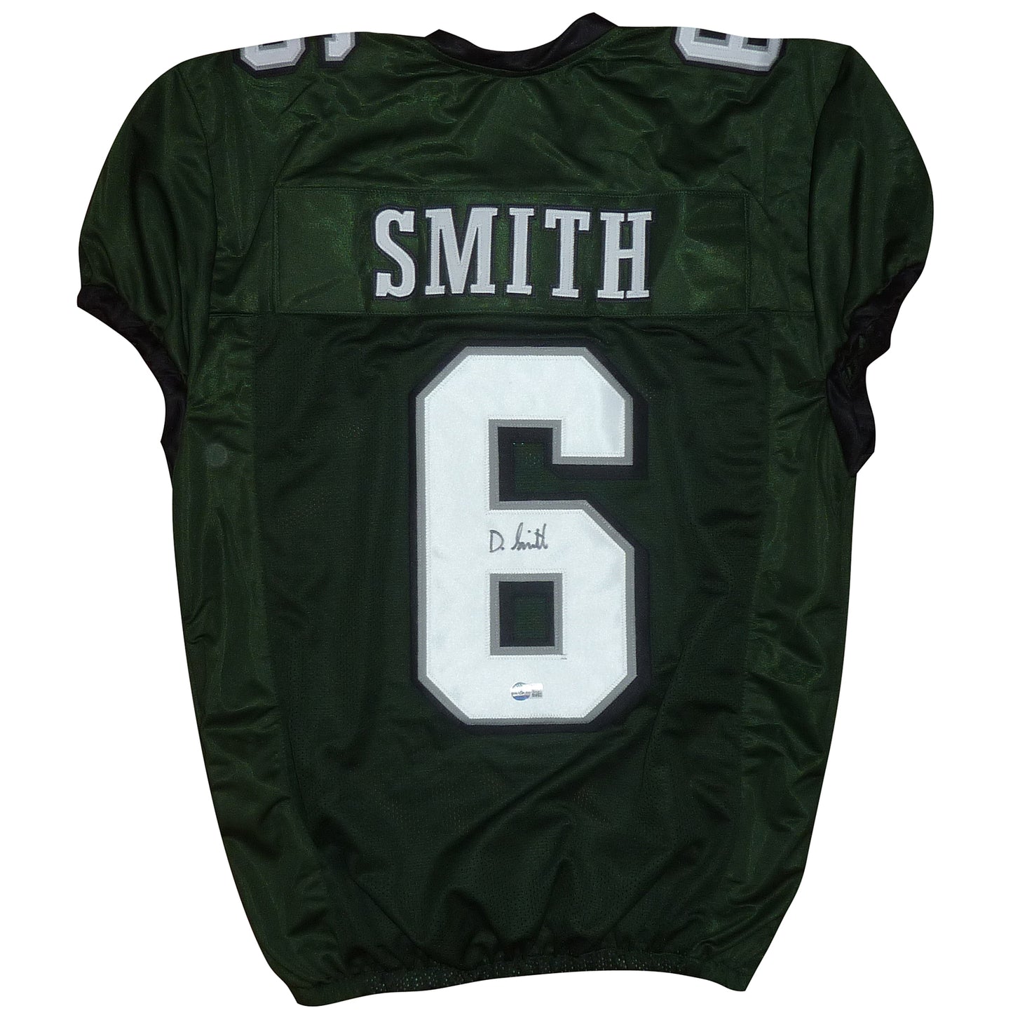 Devonta Smith Autographed Philadelphia (Green #6) Jersey - Beckett