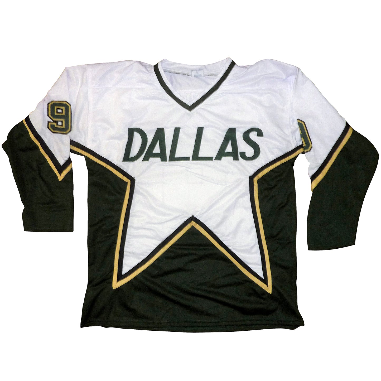 Mike Modano Autographed Dallas Stars (White #9) Custom Jersey - JSA