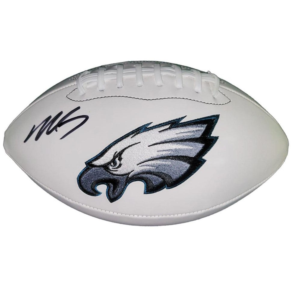 Michael Vick Autographed Philadelphia Eagles Logo Football - JSA