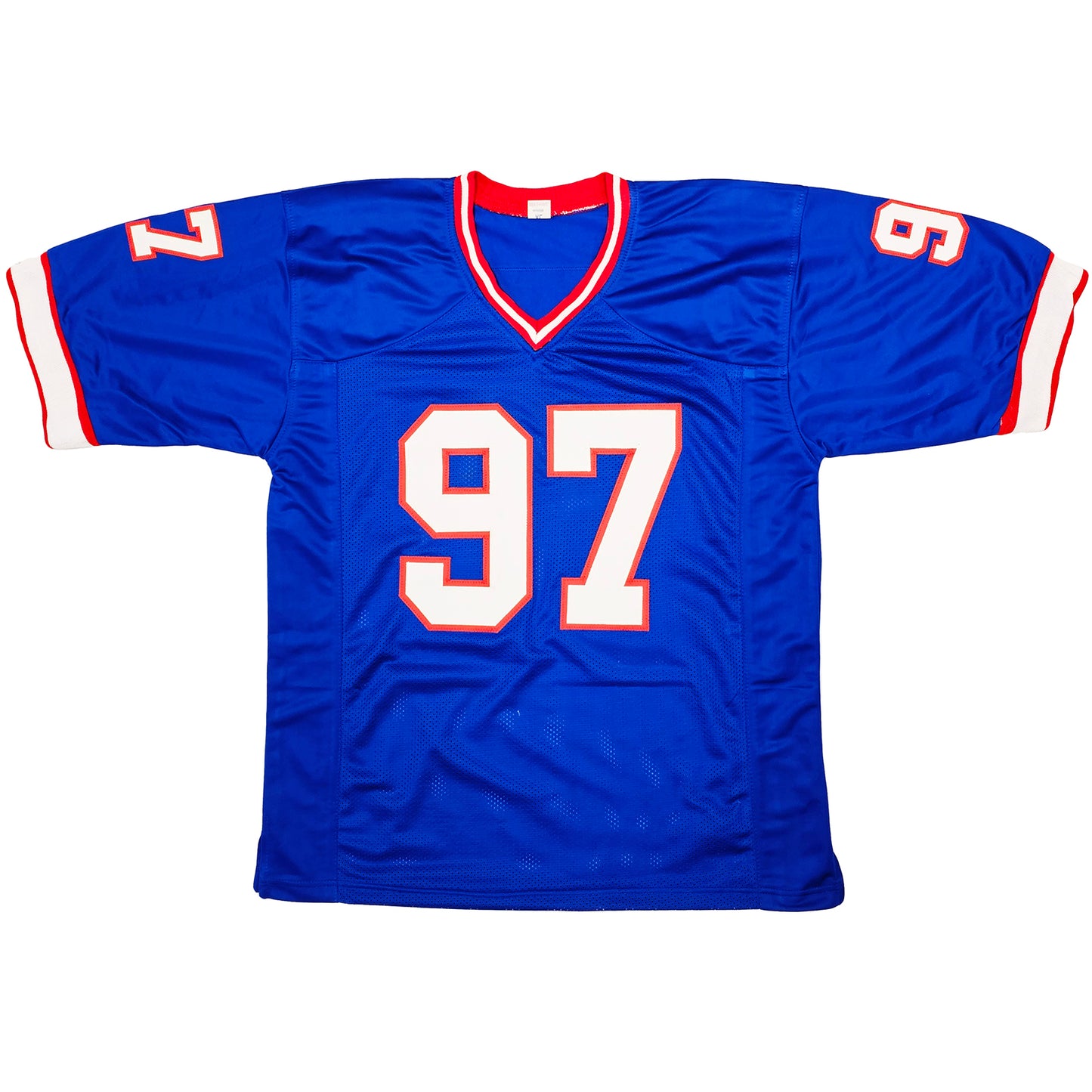 Cornelius Bennett Autographed Buffalo Bills (Blue #97) Jersey - Beckett