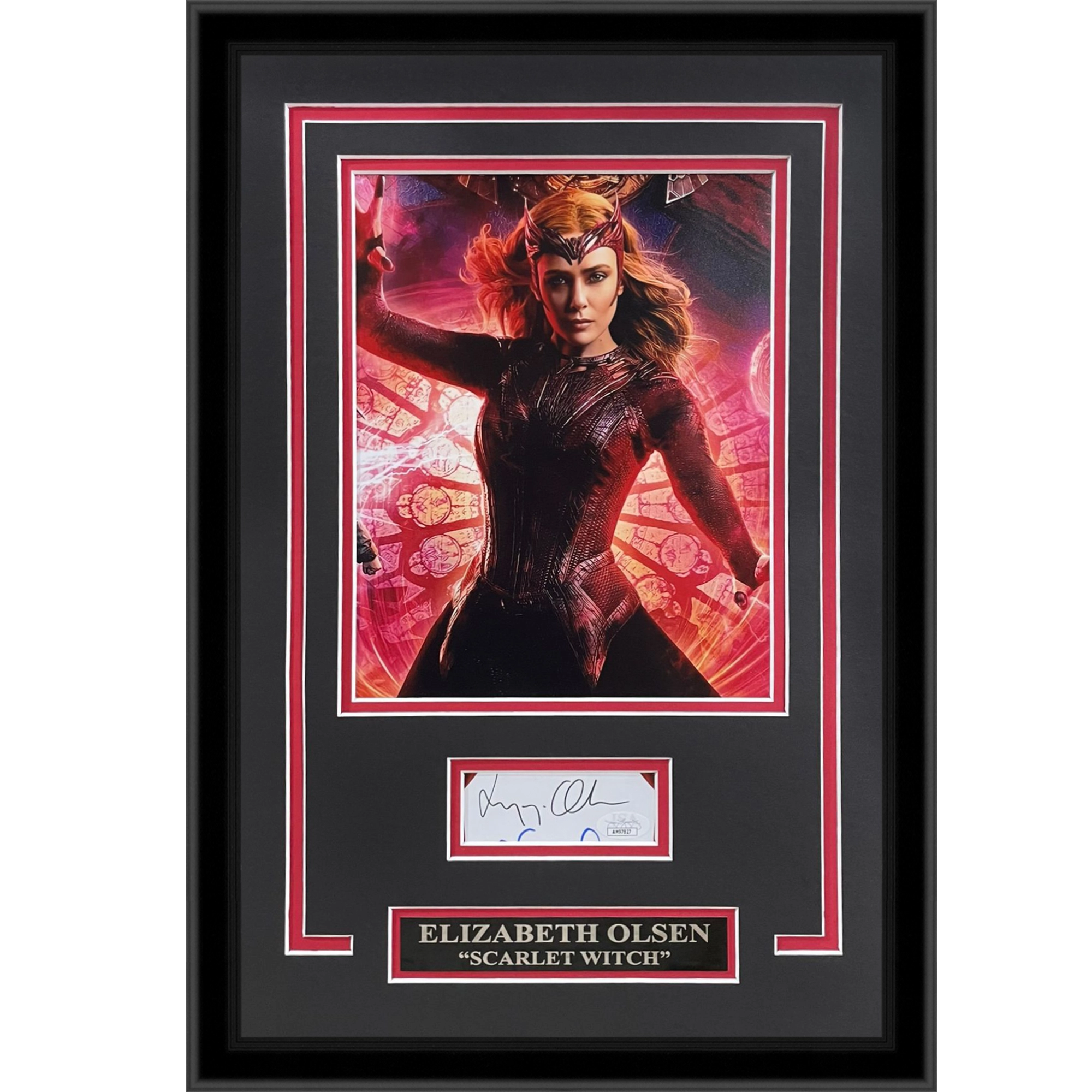 Elizabeth Olsen AKA Scarlet Witch Autographed Marvel Elizabeth Olsen AKA Scarlet Witch Autographed Marvel