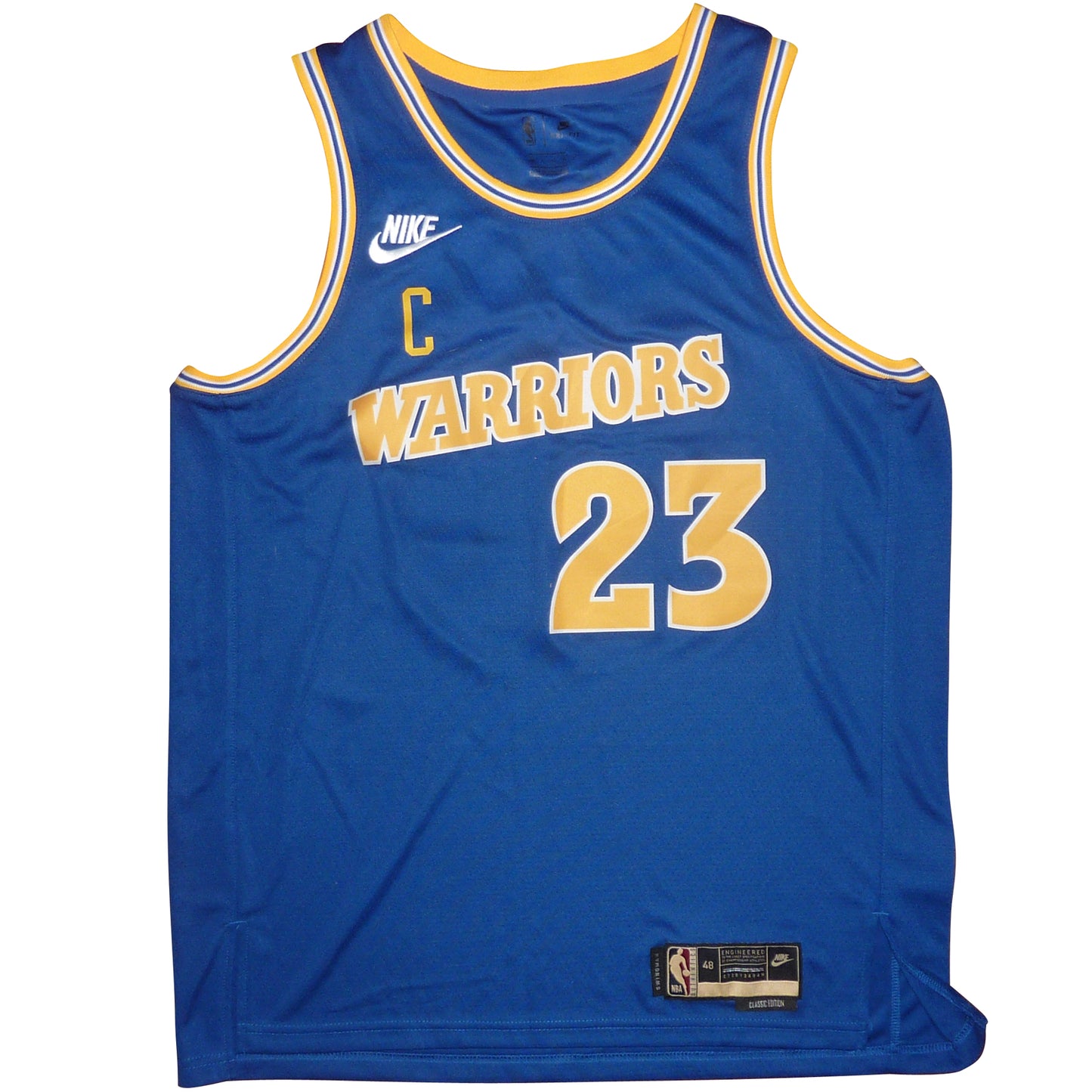 Draymond Green Autographed Golden State Warriors (Blue #23) Nike Jersey Ð JSA
