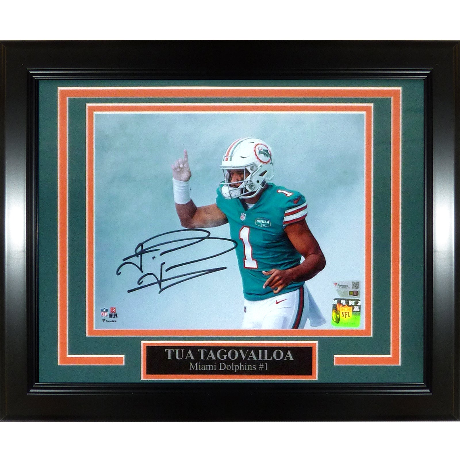 Tua Tagovailoa Autographed Miami Dolphins (Smoke Intro) Deluxe
