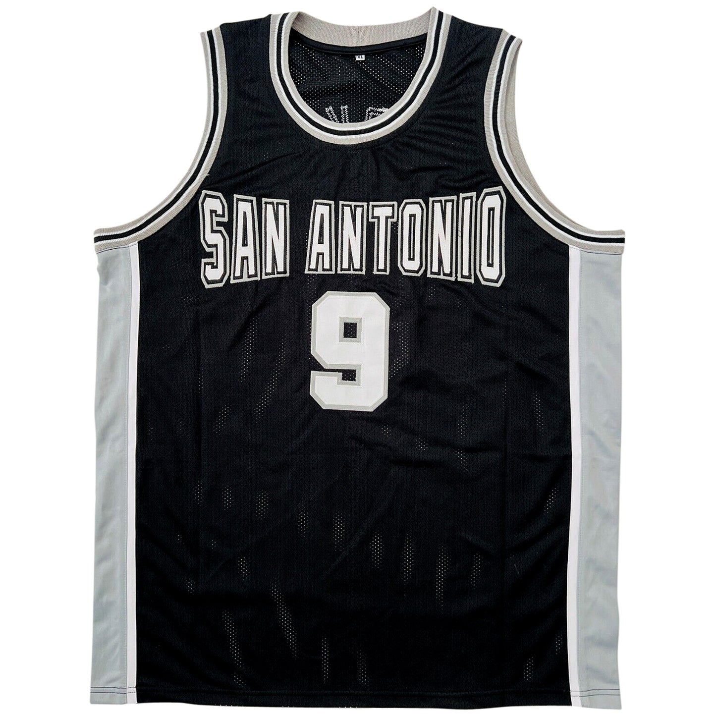 Tony Parker Autographed San Antonio (Black #9) Custom Jersey - Beckett