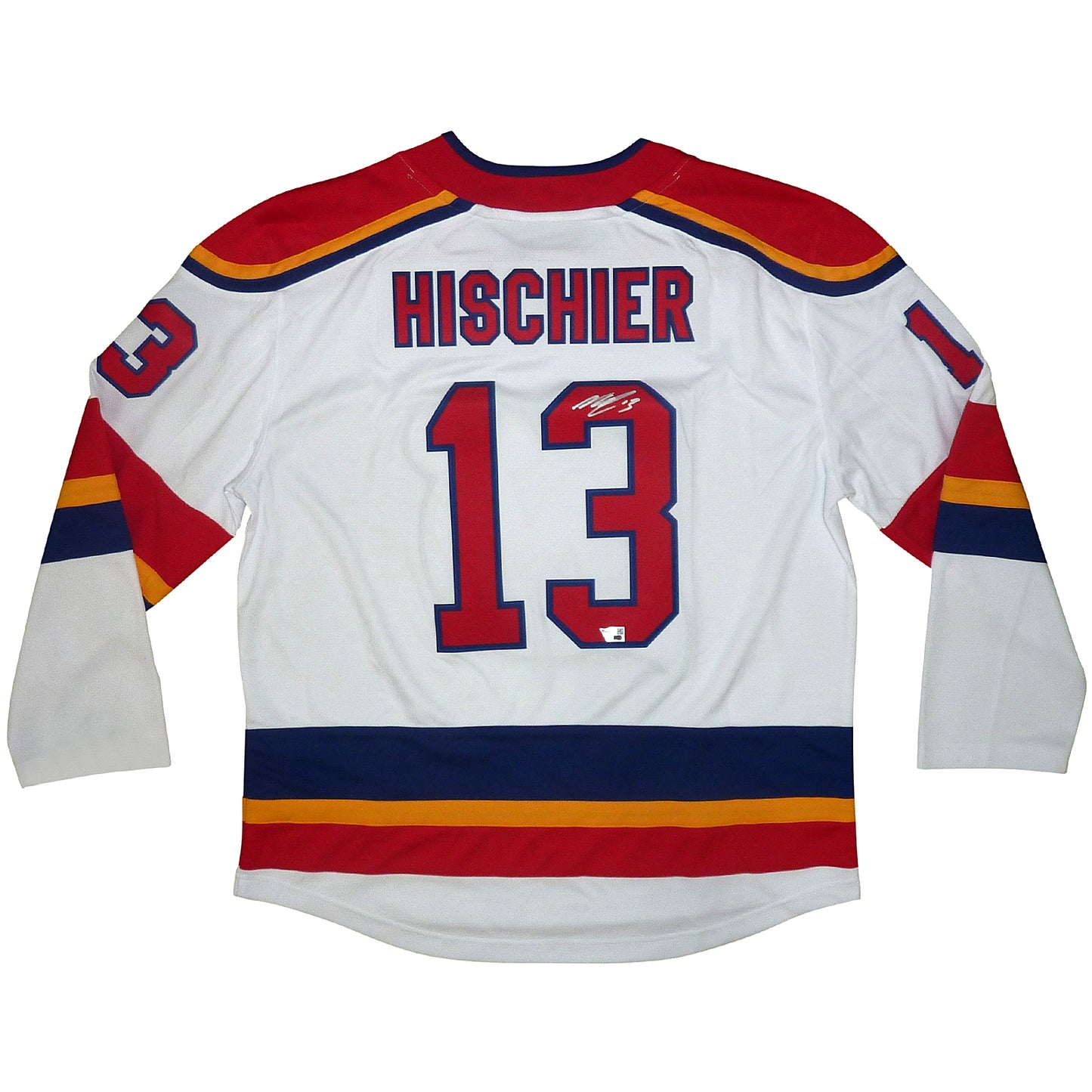 Niko Hischier Autographed New Jersey Devils (Black #13) Breakaway Alternate Hockey Jersey Fanatics Authentic