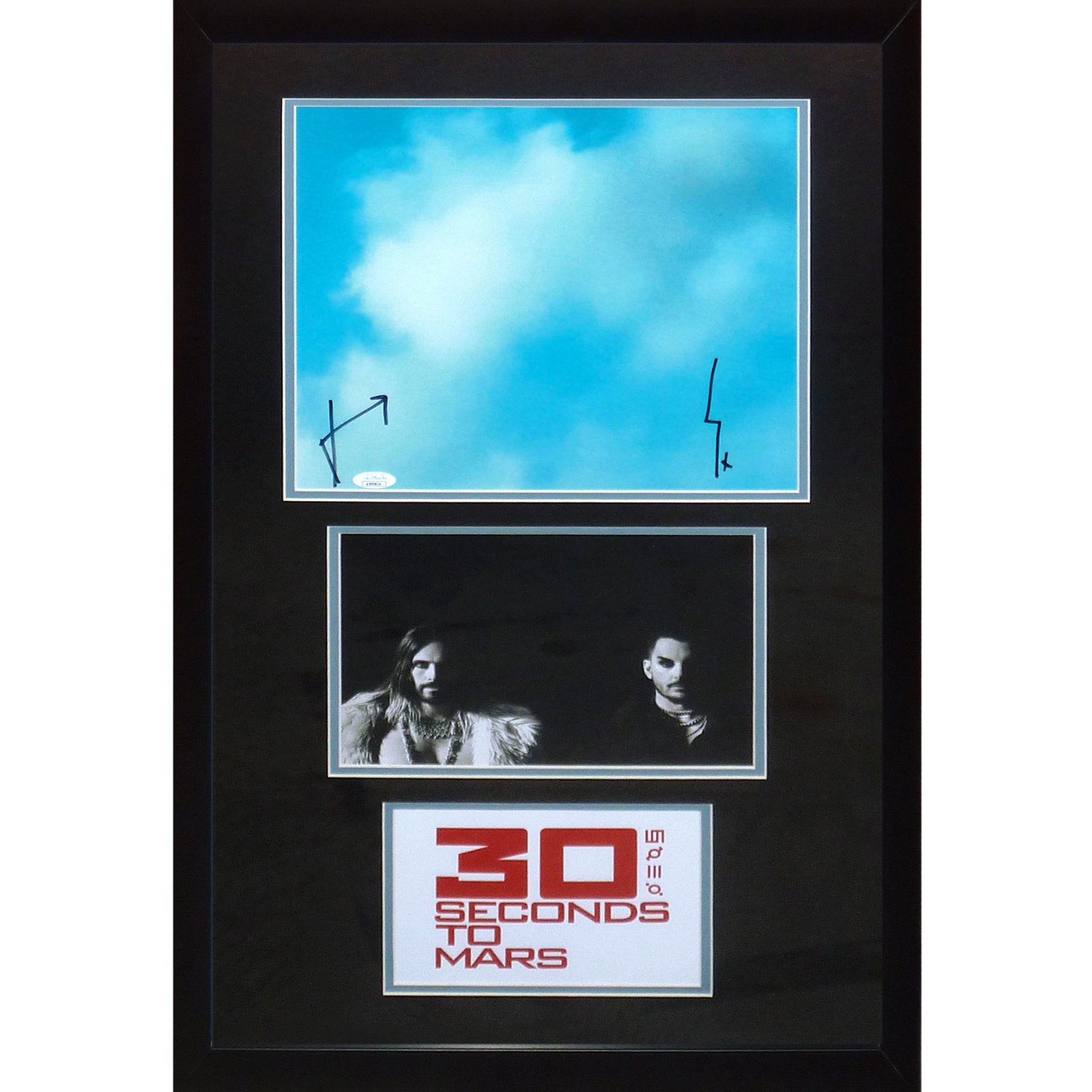 Jared Leto and Shannon Leto Autographed 30 Seconds To Mars Deluxe Framed Album - JSA