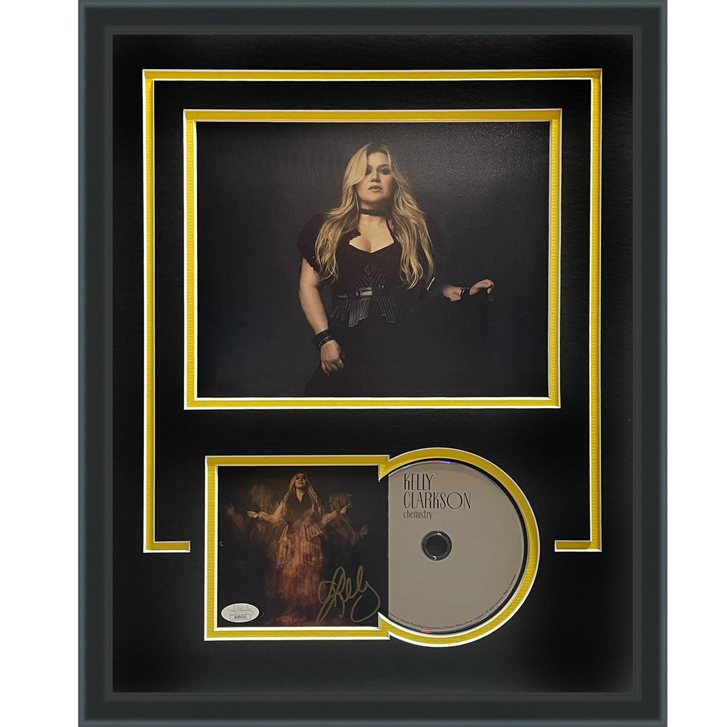 Kelly Clarkson Autographed Chemistry Deluxe Framed CD and Cover - JSA