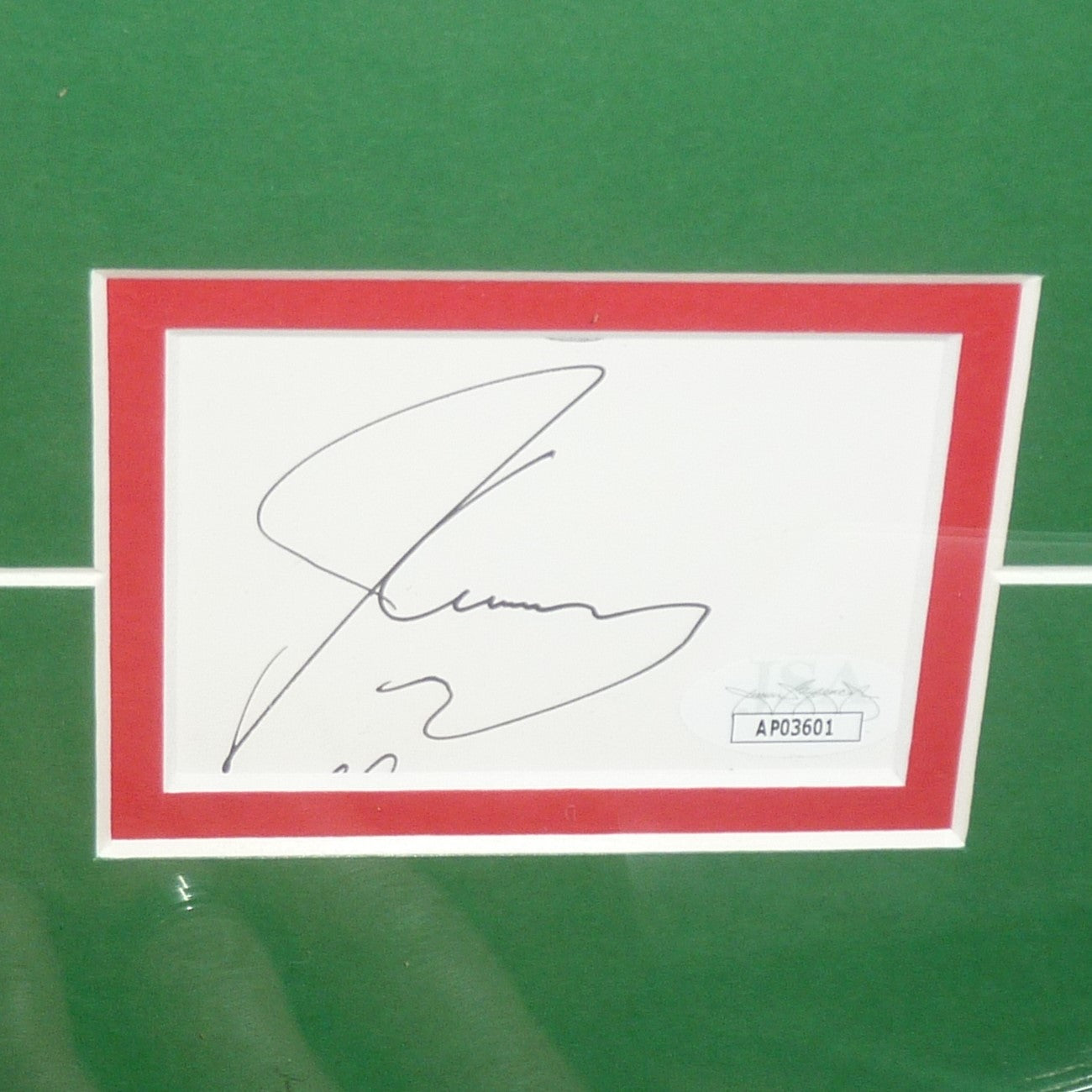 The Grinch 11x17 Movie Poster Deluxe Framed with Jim Carrey Autograph - JSA