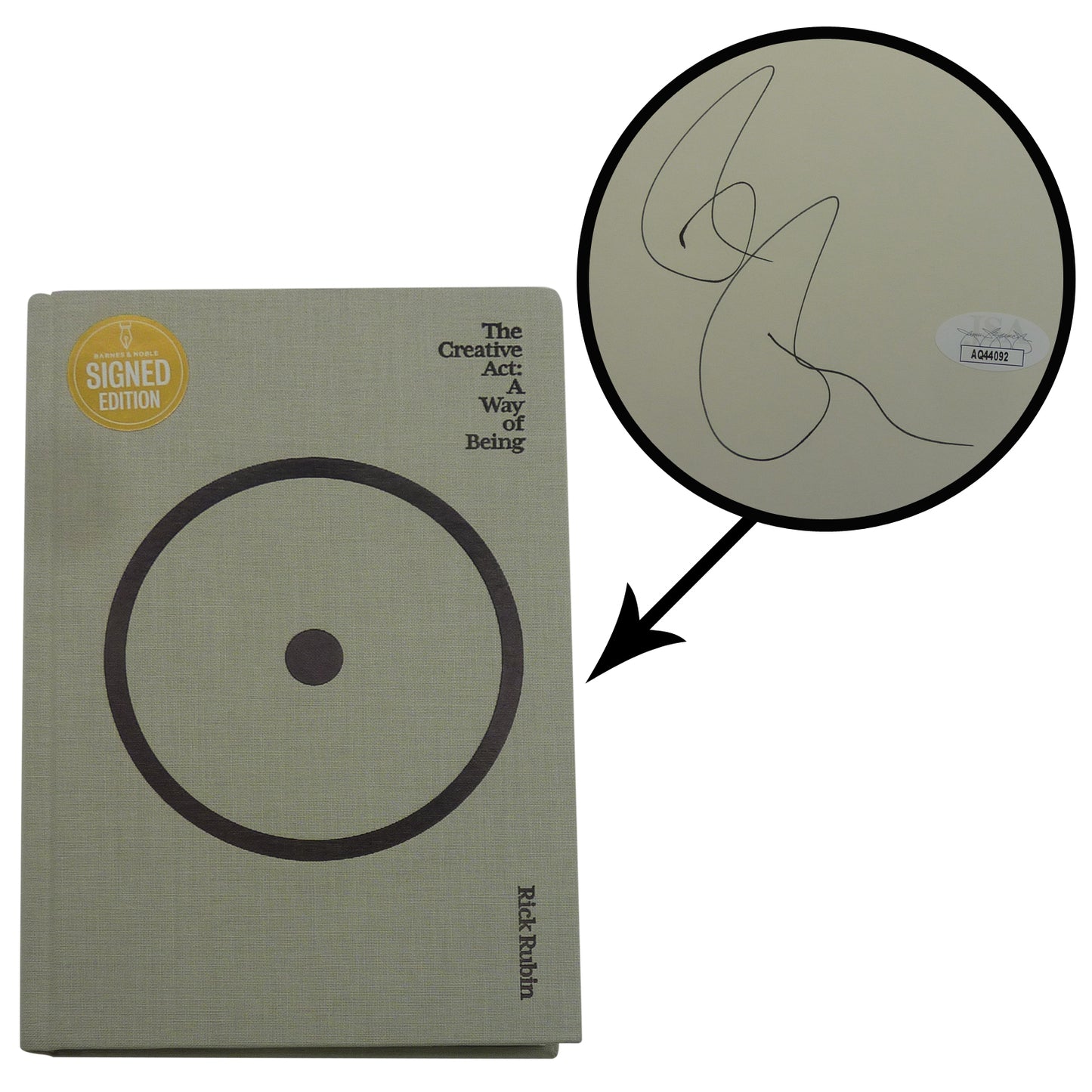 Rick Rubin Autographed Book The Creative Act A Way of Being - JSA