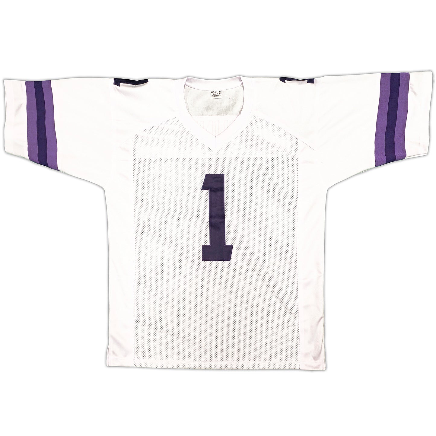 Rome Odunze Autographed Washington Huskies (White #1) Custom Jersey w/ "Go Dawgs" - MCS