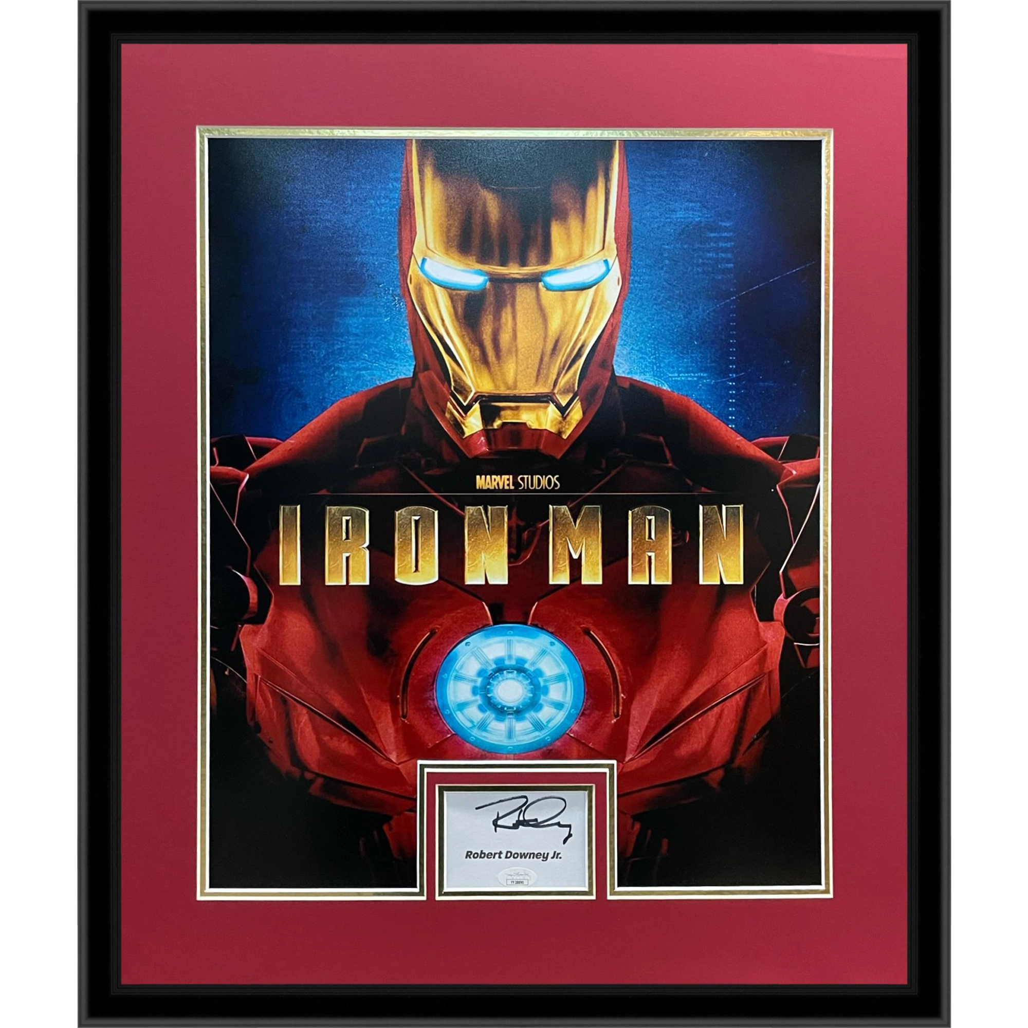 Robert Downey Jr Autographed Iron Man Deluxe Framed 16x20 Movie Robert Downey Jr Autographed Iron Man Deluxe Framed 16x20 Movie