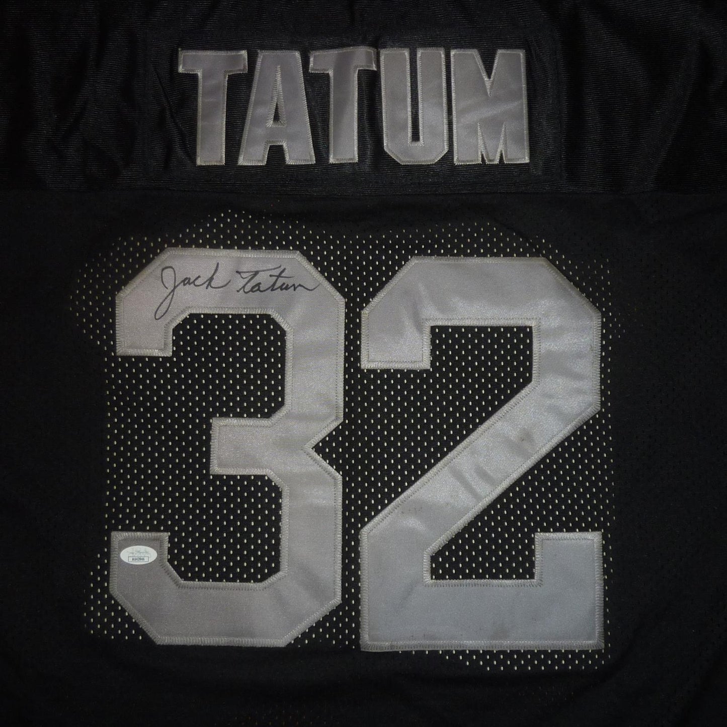 Jack Tatum Autographed Oakland Raiders (Black #32) Custom Jersey - JSA