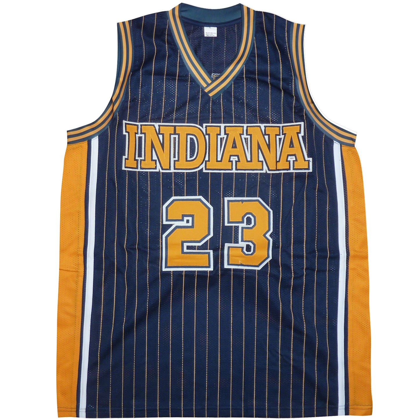Ron Artest Autographed Indiana (Blue #23) Custom Jersey - Beckett
