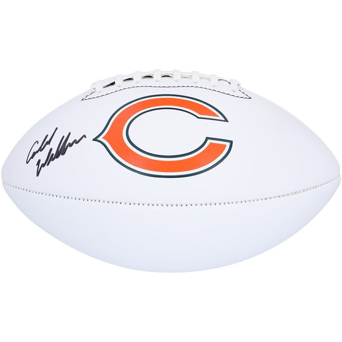 Caleb Williams Autographed Chicago Bears Logo Football - Fanatics