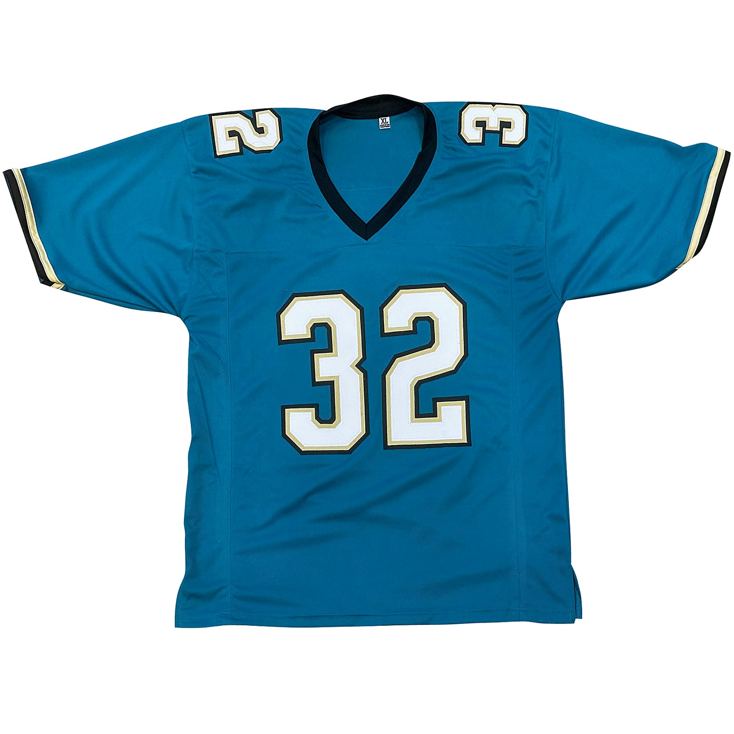 Maurice Jones-Drew Autographed Jacksonville (Teal #32) Custom Jersey - Beckett