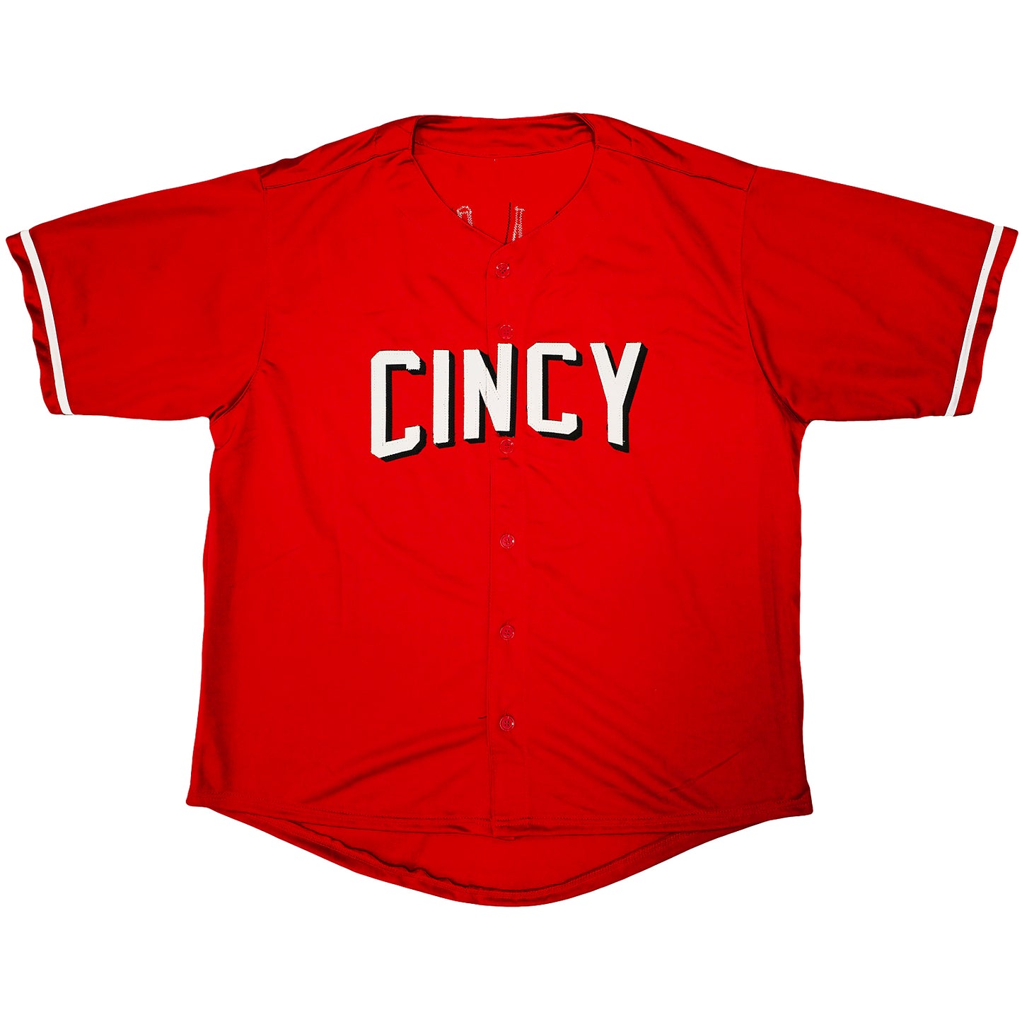 Elly De La Cruz Autographed Cincinnati (Red #44) Custom Jersey – Beckett