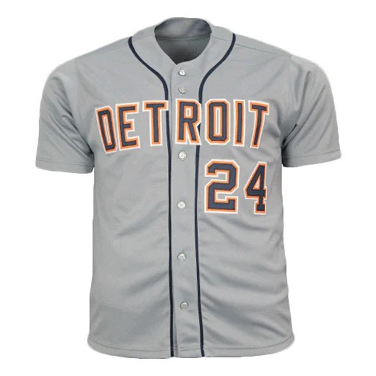 Miguel Cabrera Autographed Detroit (Gray #24) Custom Jersey - JSA
