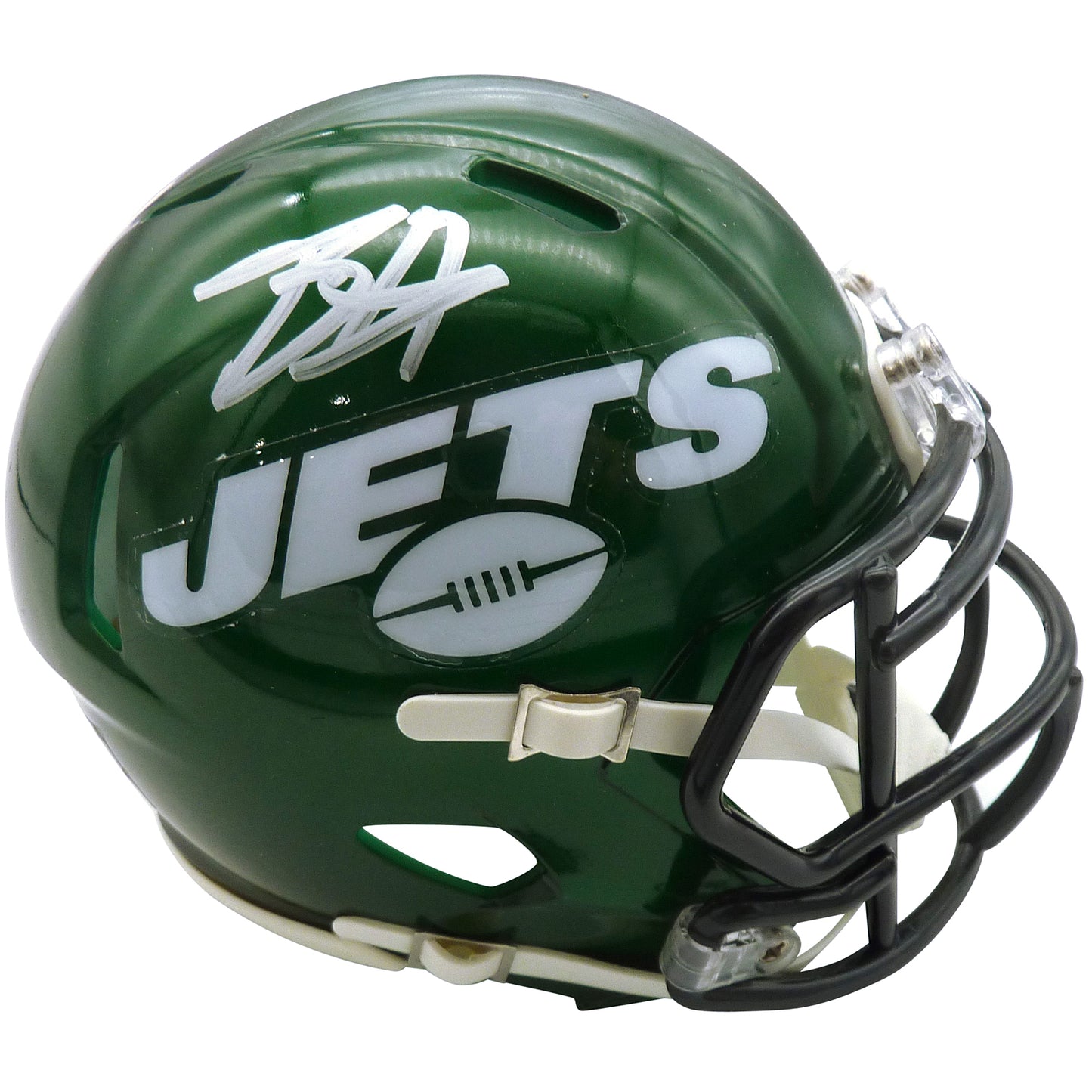 Breece Hall Autographed New York Jets Mini Helmet - JSA