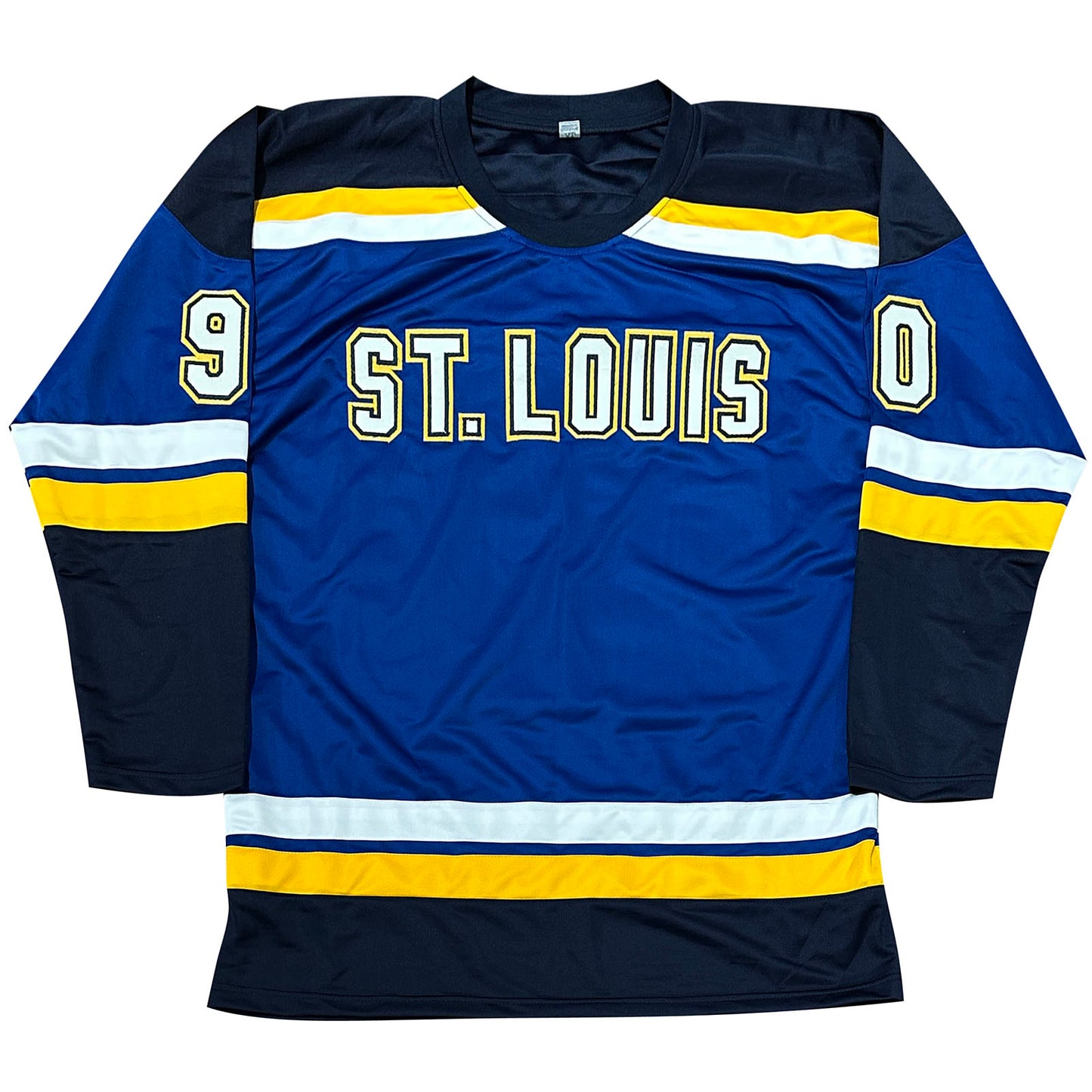 Ryan O'Reilly Autographed St Louis (Blue #90) Custom Hockey Jersey - JSA
