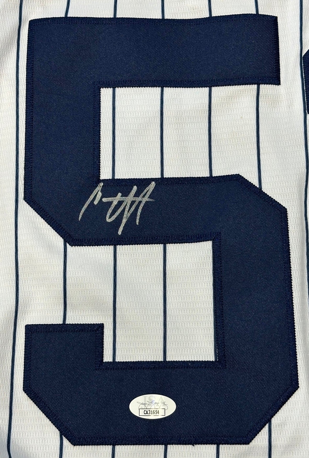 CC Sabathia Autographed New York Yankees (Pinstripe #52) Majestic Jersey - JSA