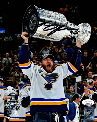 Ryan O'Reilly Autographed St Louis Blues (Stanley Cup Trophy) 8x10 Photo - JSA