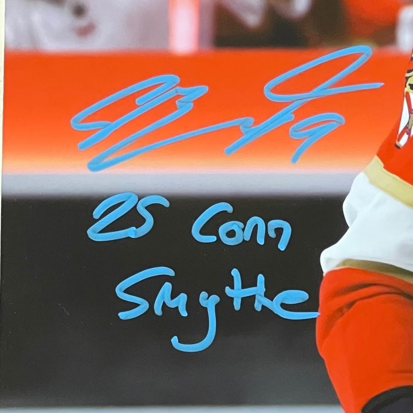 Sam Bennett Autographed Florida Panthers Conn Smythe Trophy Deluxe Framed 8x10 Photo - JSA