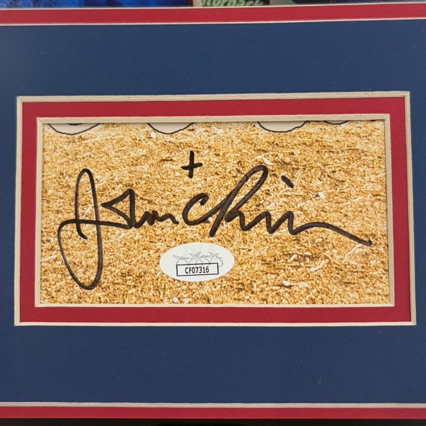 John C. Reilly Autographed Talladega Nights Deluxe Framed Signature Series with 11x14 Photo - JSA