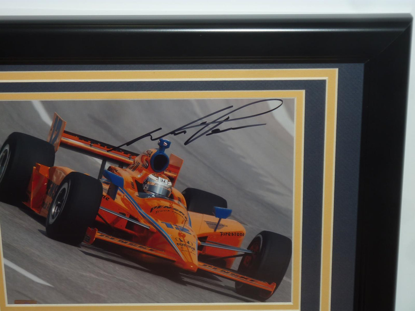Will Power Autographed IndyCar Deluxe Framed 8x10 Photo