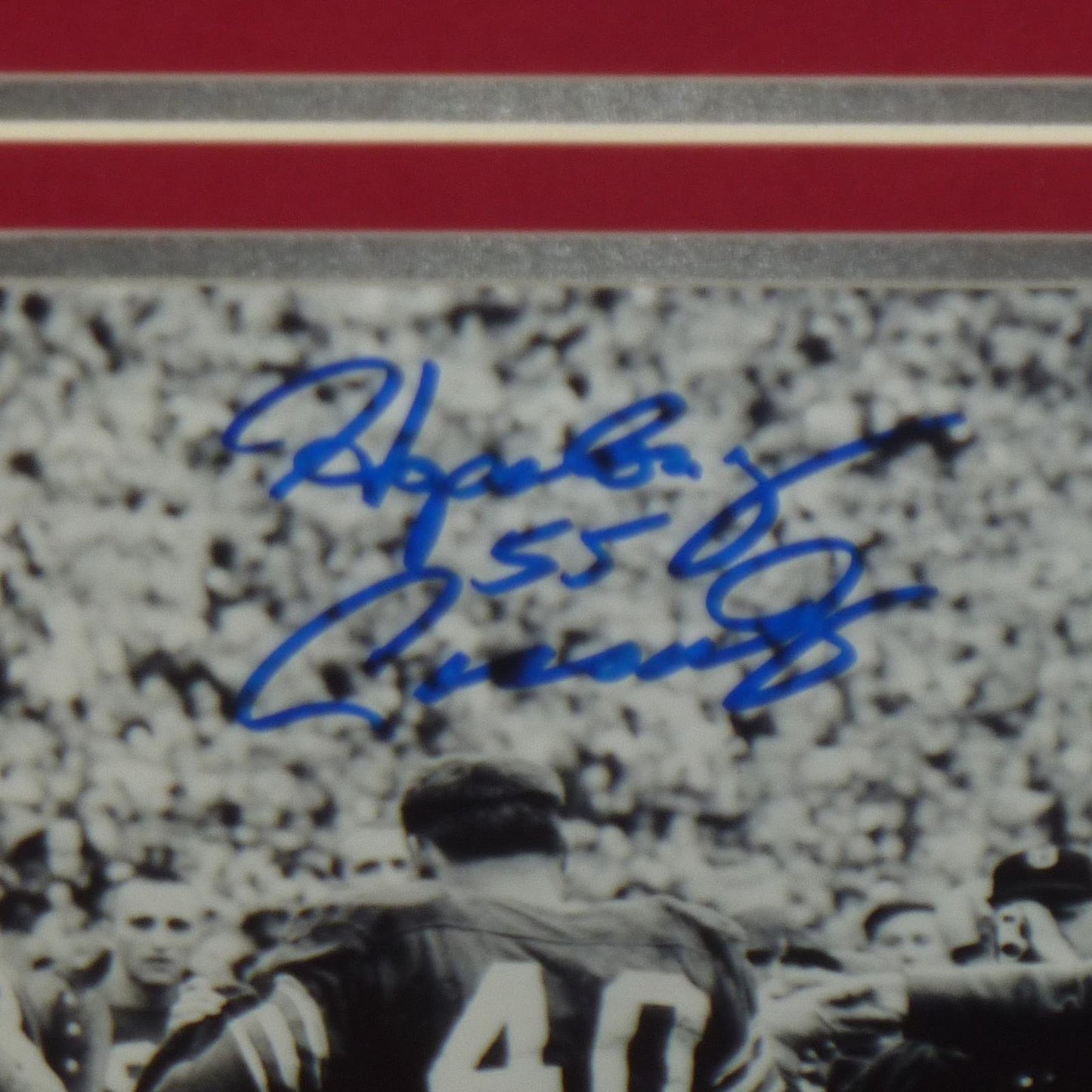 Hopalong Cassady Autographed Ohio State Buckeyes Deluxe Framed 8x10 Photo - Beckett