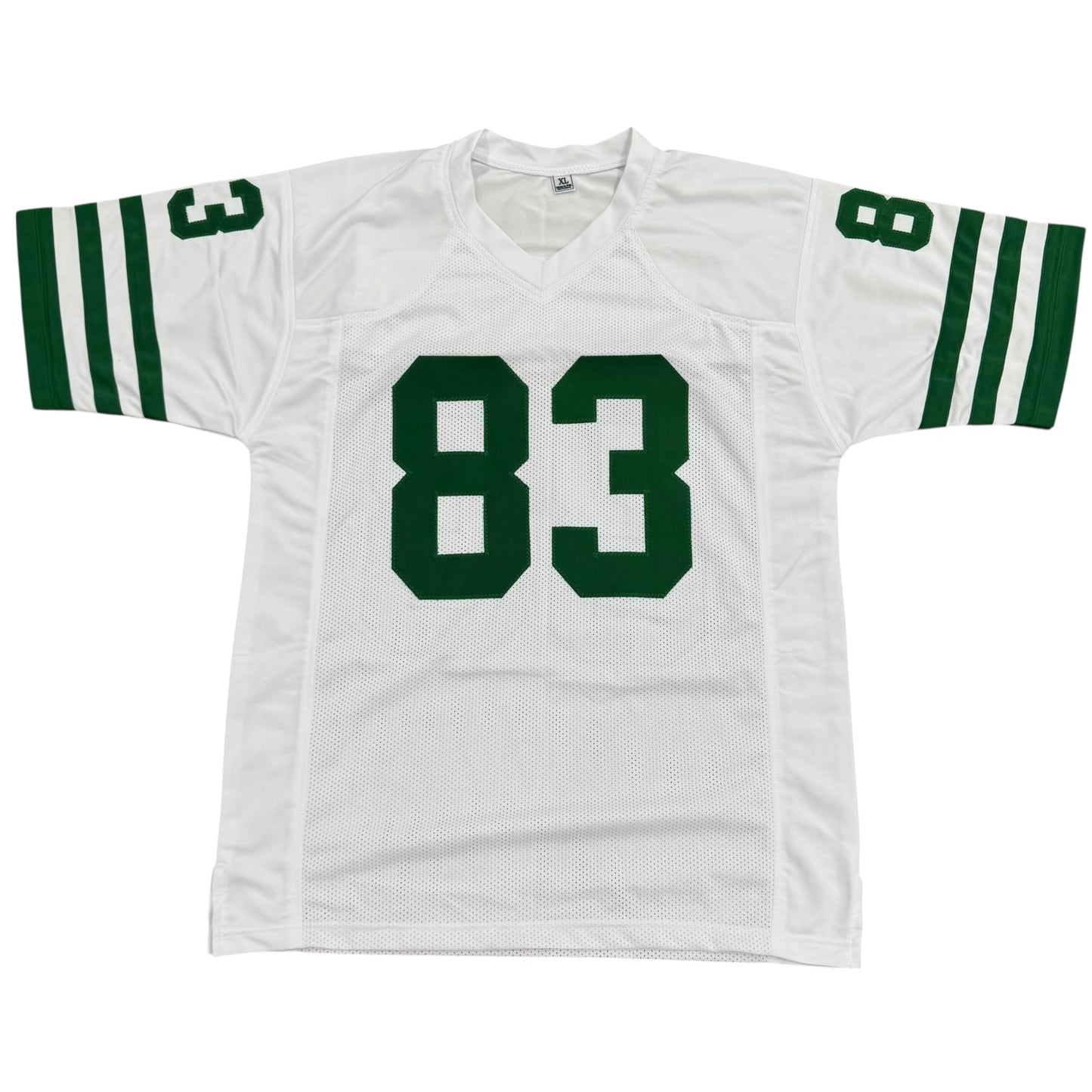 Vince Papale Autographed Philadelphia Eagles (White #83) Custom Jersey w/ "Invincible" - JSA