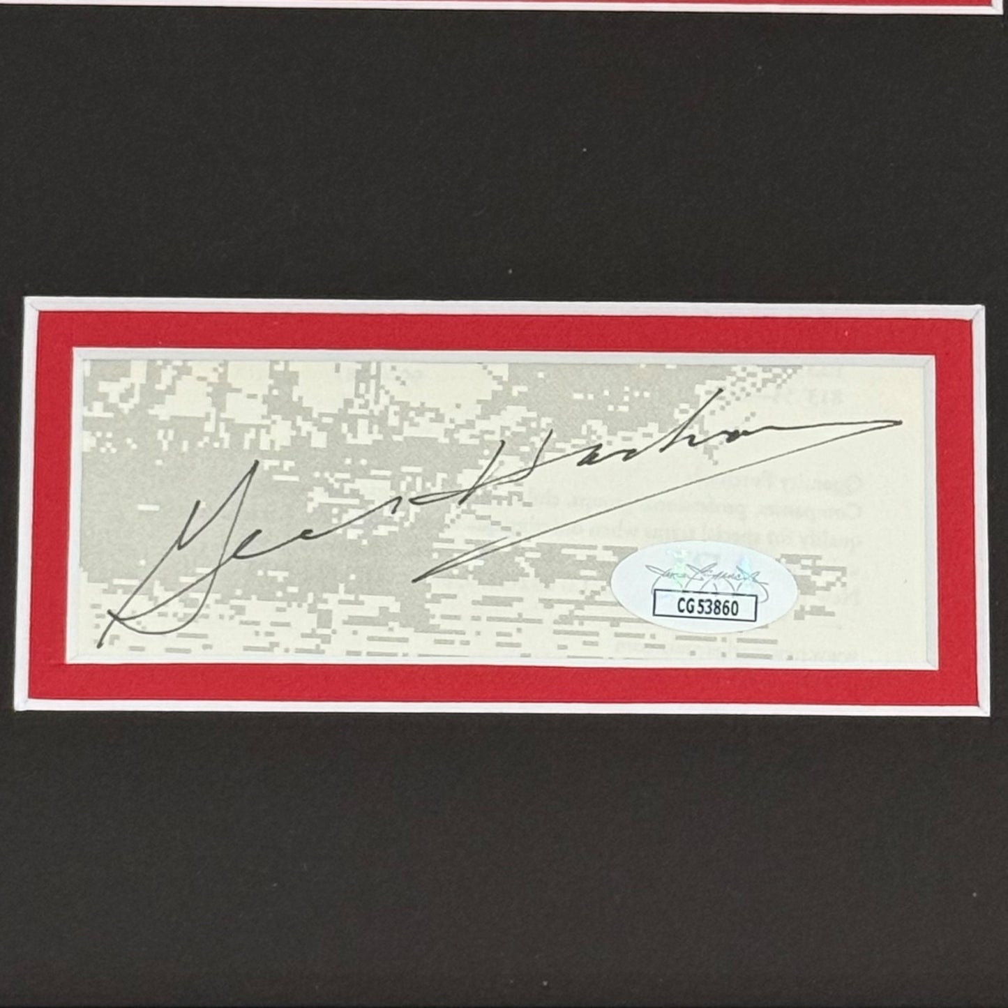 Keanu Reeves And Gene Hackman Autographed The Replacements 11x14 Movie Poster Deluxe Framed Piece - JSA