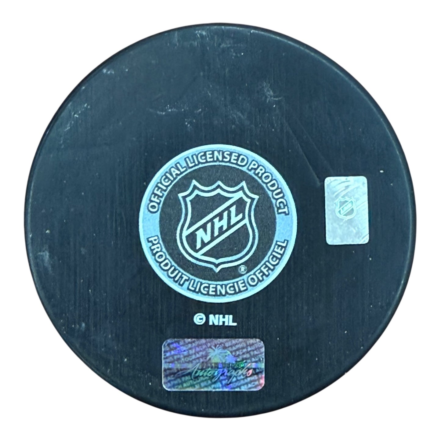 Jon Cooper Autographed Tampa Bay Lightning Hockey Puck