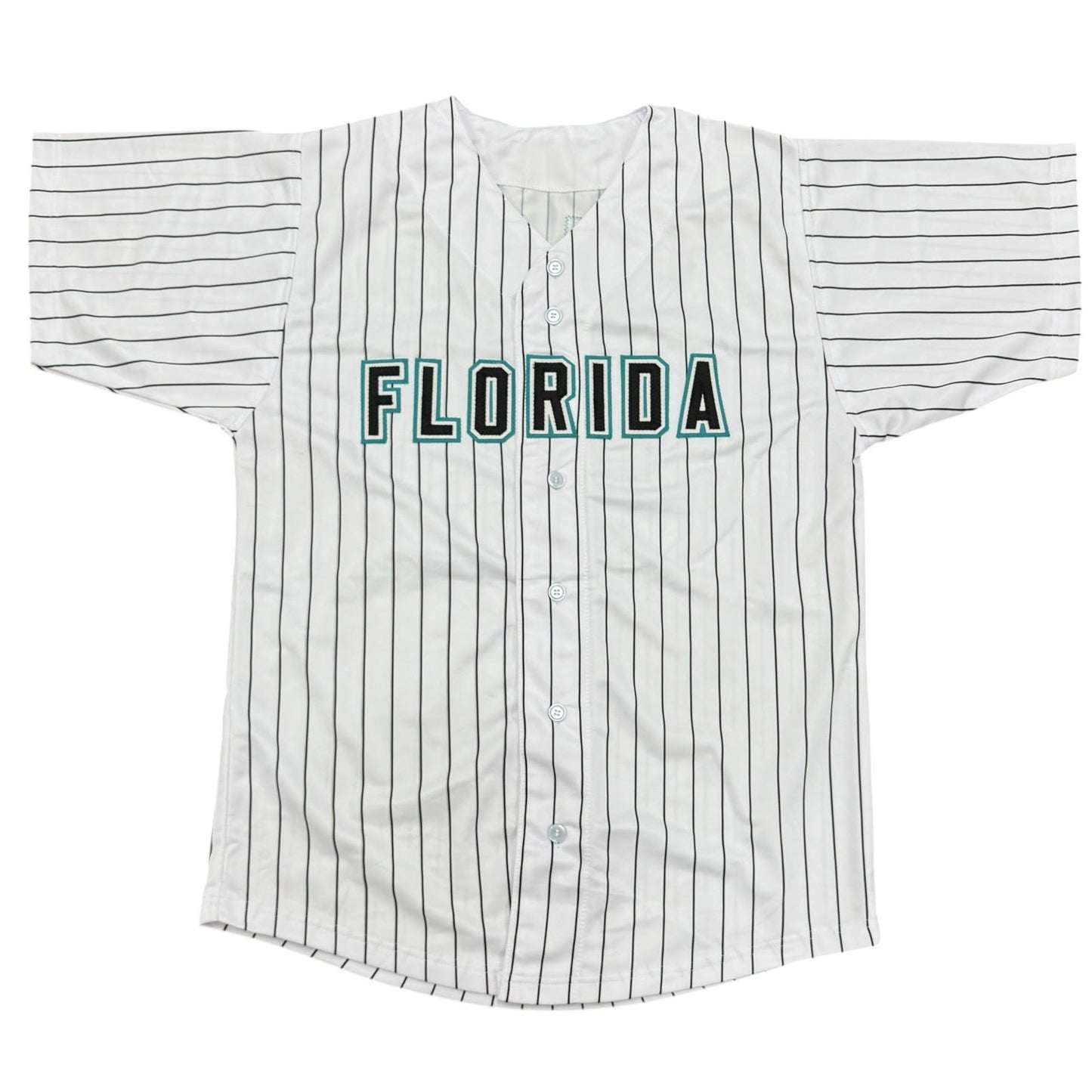Dontrelle Willis Autographed Florida Marlins (Pinstripe #35) Custom Jersey w/ 5 Inscriptions - JSA