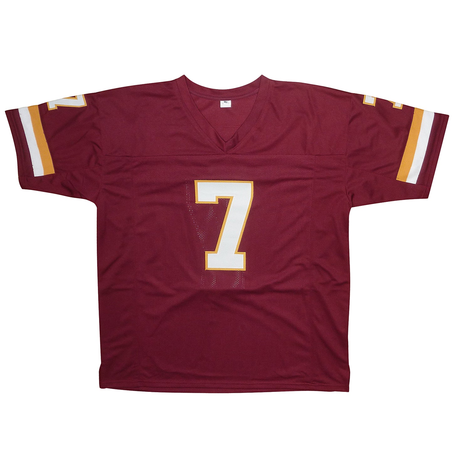 Joe Theismann Autographed Washington (Red #7) Custom Jersey w/ "83 MVP" - Beckett