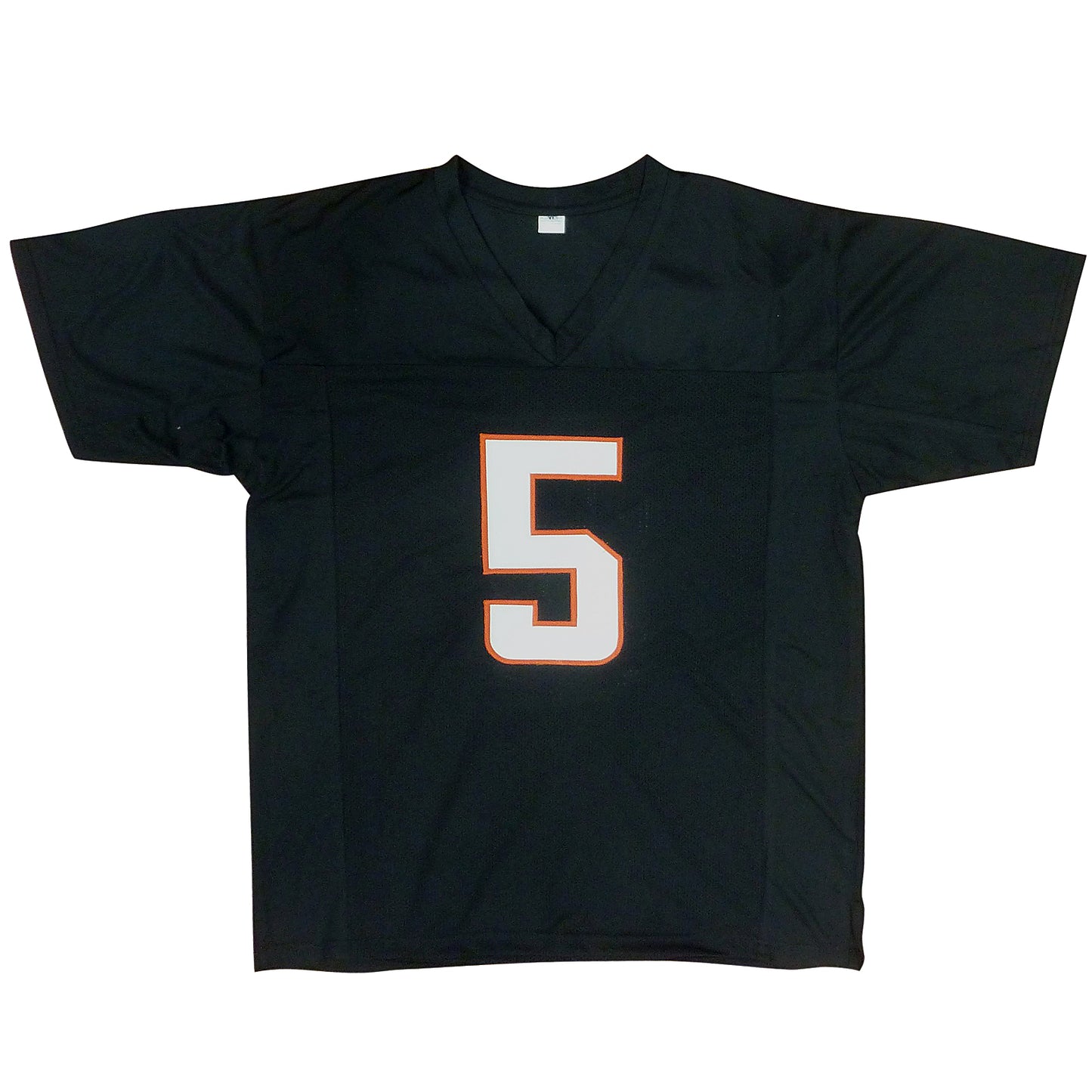 Tee Higgins Autographed Cincinnati (Black #5) Custom Jersey - Beckett