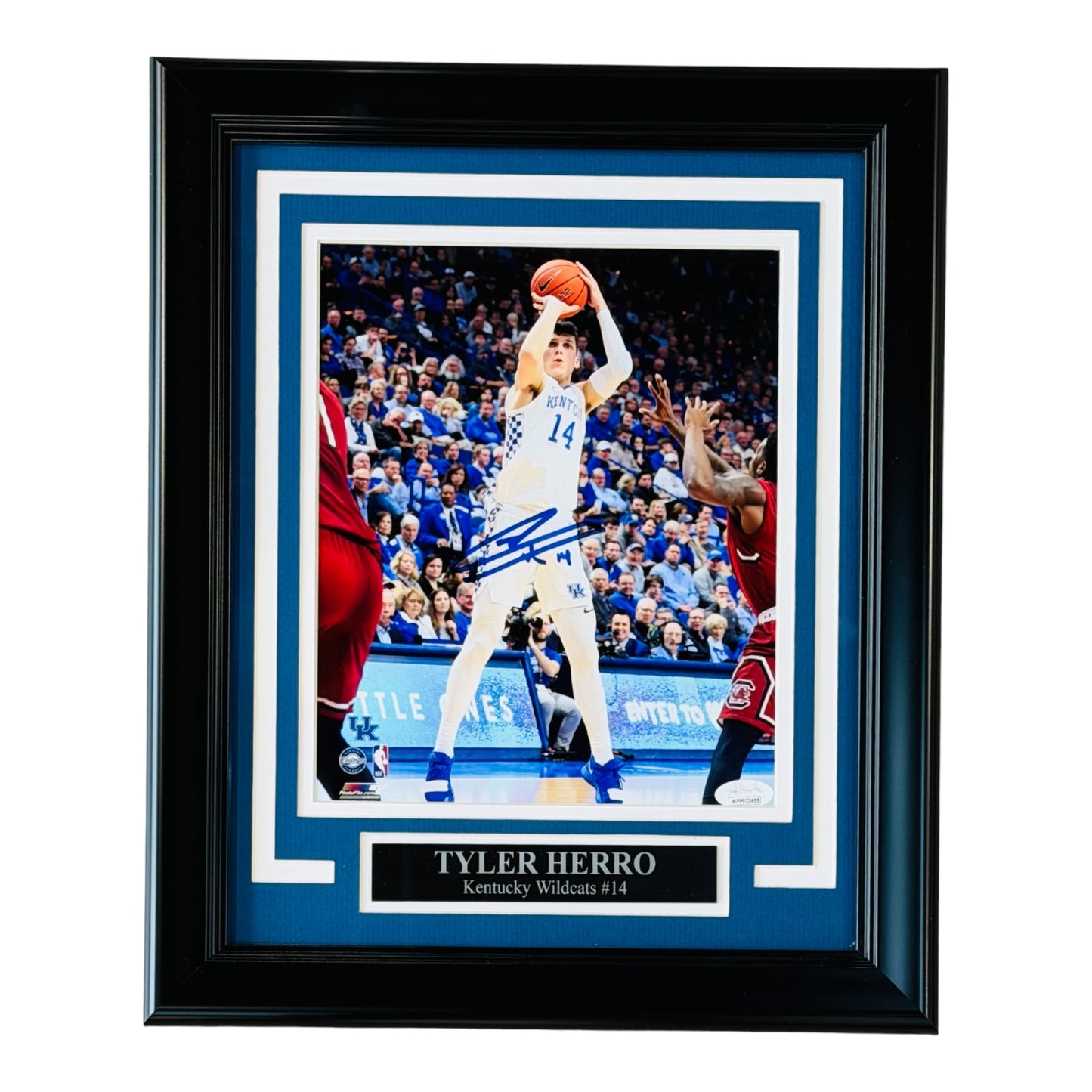 Tyler Herro Autographed Kentucky Wildcats Deluxe Framed 8x10 Photo - JSA