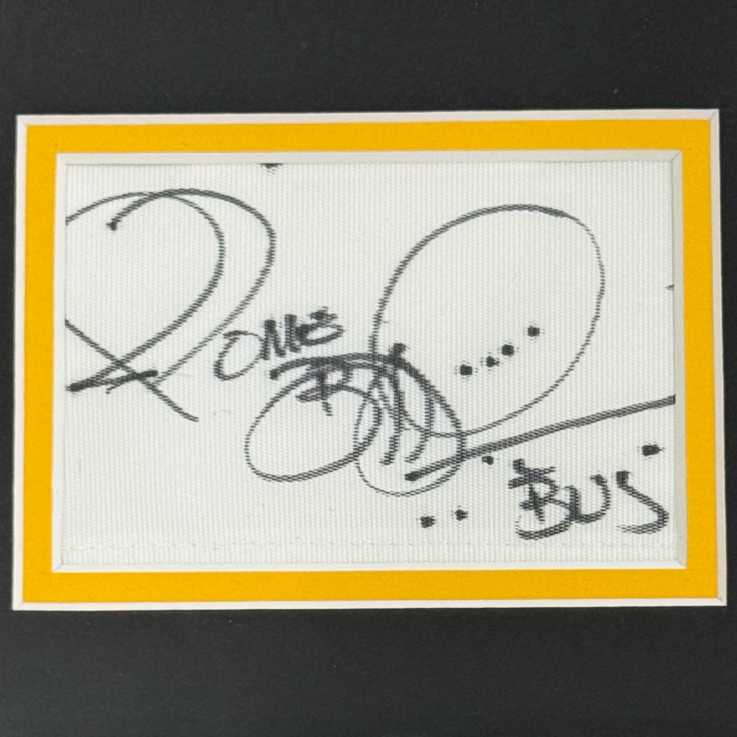 Jerome Bettis Autographed Pittsburgh Steelers Signature Series Frame