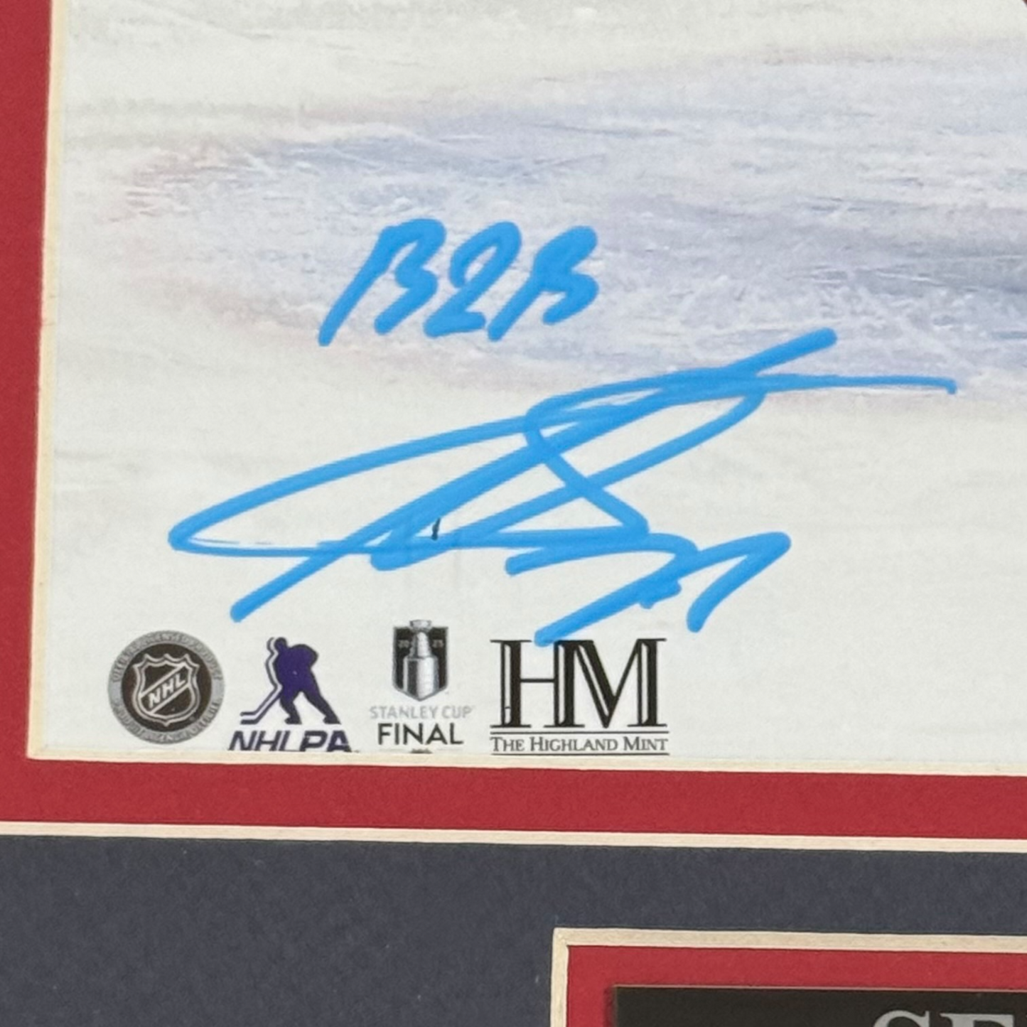 Sergei Bobrovsky Autographed Florida Panthers (Back 2 Back) Deluxe Framed 8x10 Photo L.E. of 25 w/ "B2B" - Beckett