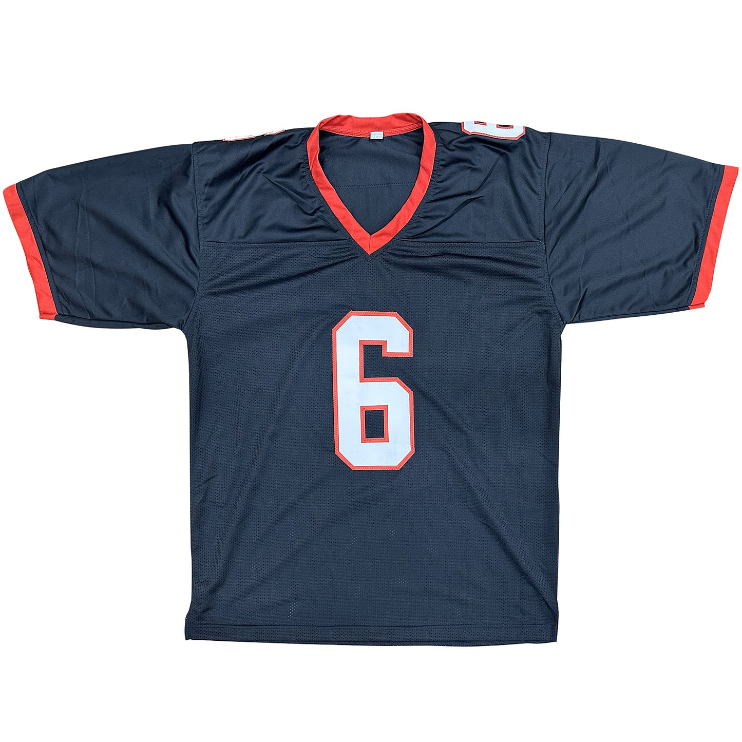 Baker Mayfield Autographed Tampa Bay (Black #6) Custom Jersey - Beckett